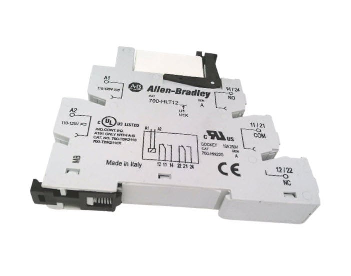 700-HLT12U1 ALLEN BRADLEY TERMINAL BLOCK RELAY W/ SOCKET SCREW CL NEW – OPEN BOX