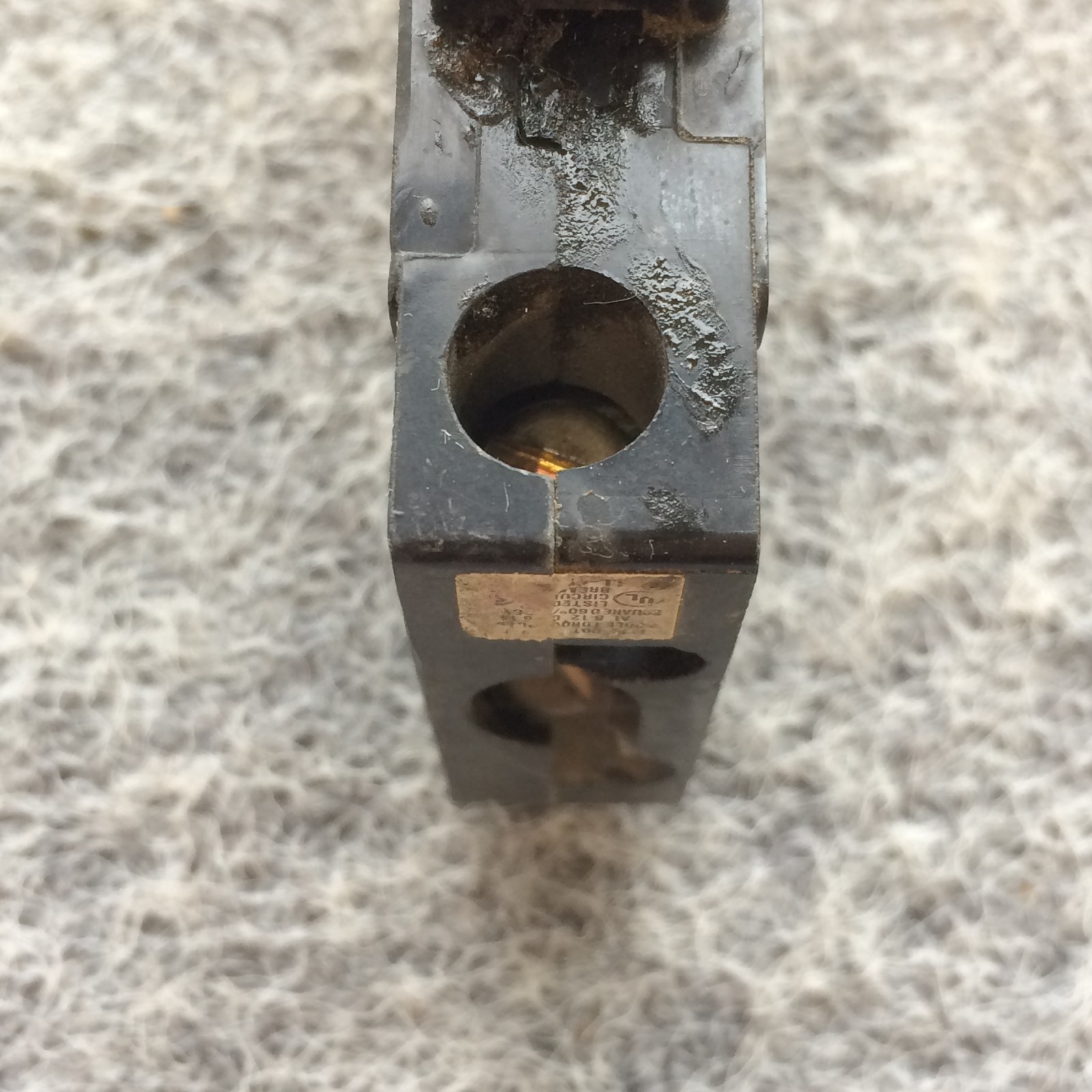 Square D QO1515 15 Amp 1 Pole Piggyback Metal Clip QOT1515 Screw Clamp connect