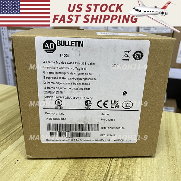 Brand New Allen-Bradley 140G-G2C3-C50 Free Shipping