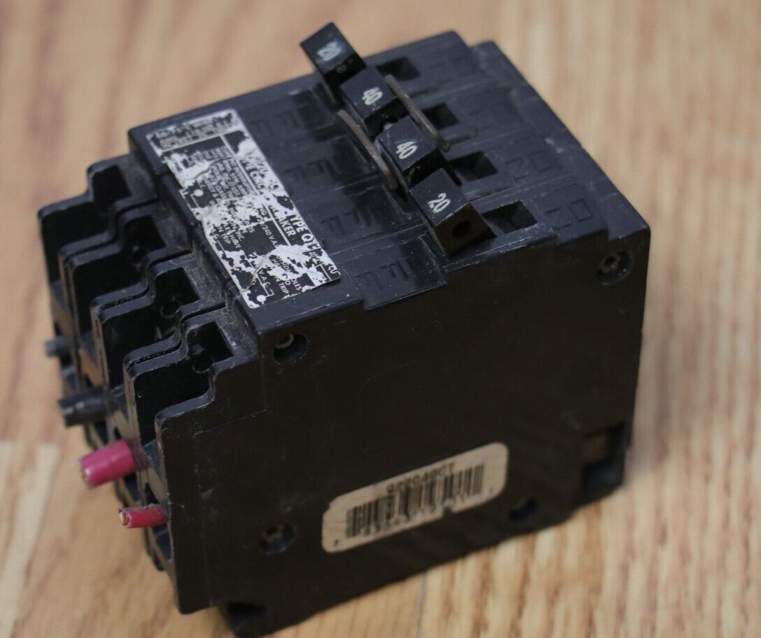Siemens Q22040CT Double Pole 20/40Amp 120/240V Circuit Breaker