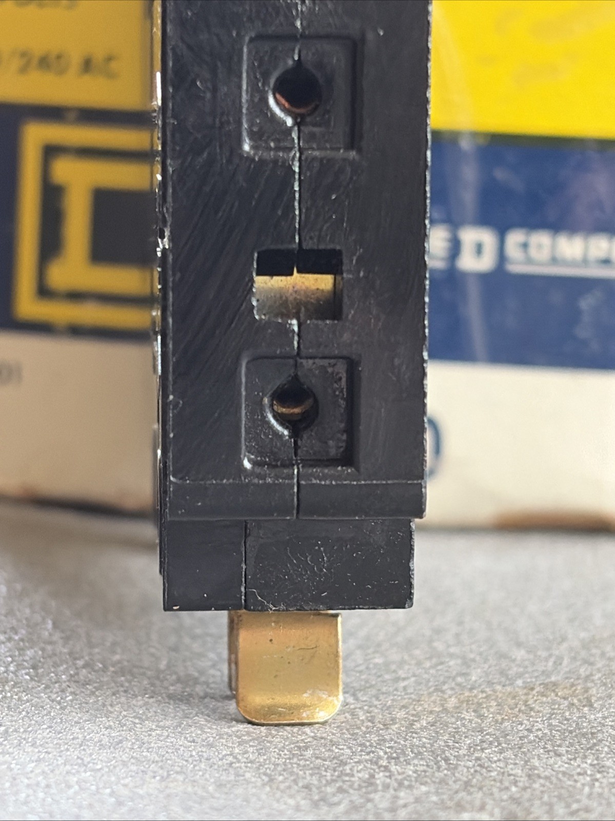 Square D QO1515 15A 2x 1P Piggyback Metal Clip QOT1515 Push Stab in Connect NEW!
