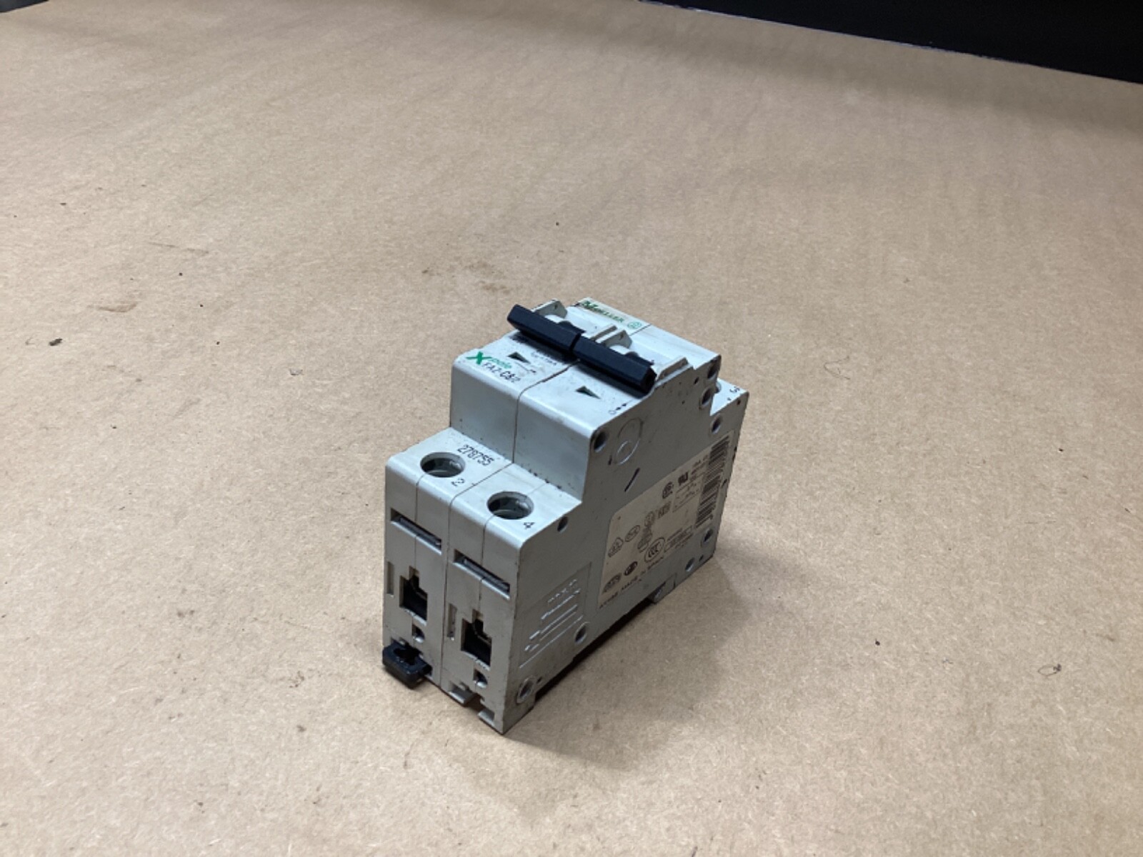 Moeller FAZ-C8/2 Miniature Breaker 2-Pole 8 Amp #131L56