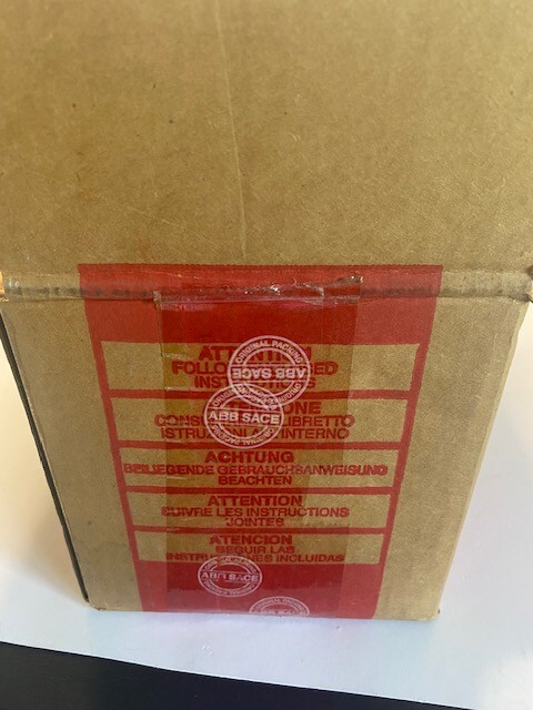 ABB Circuit Breaker 60AMP ESB43060L 480VAC NEW