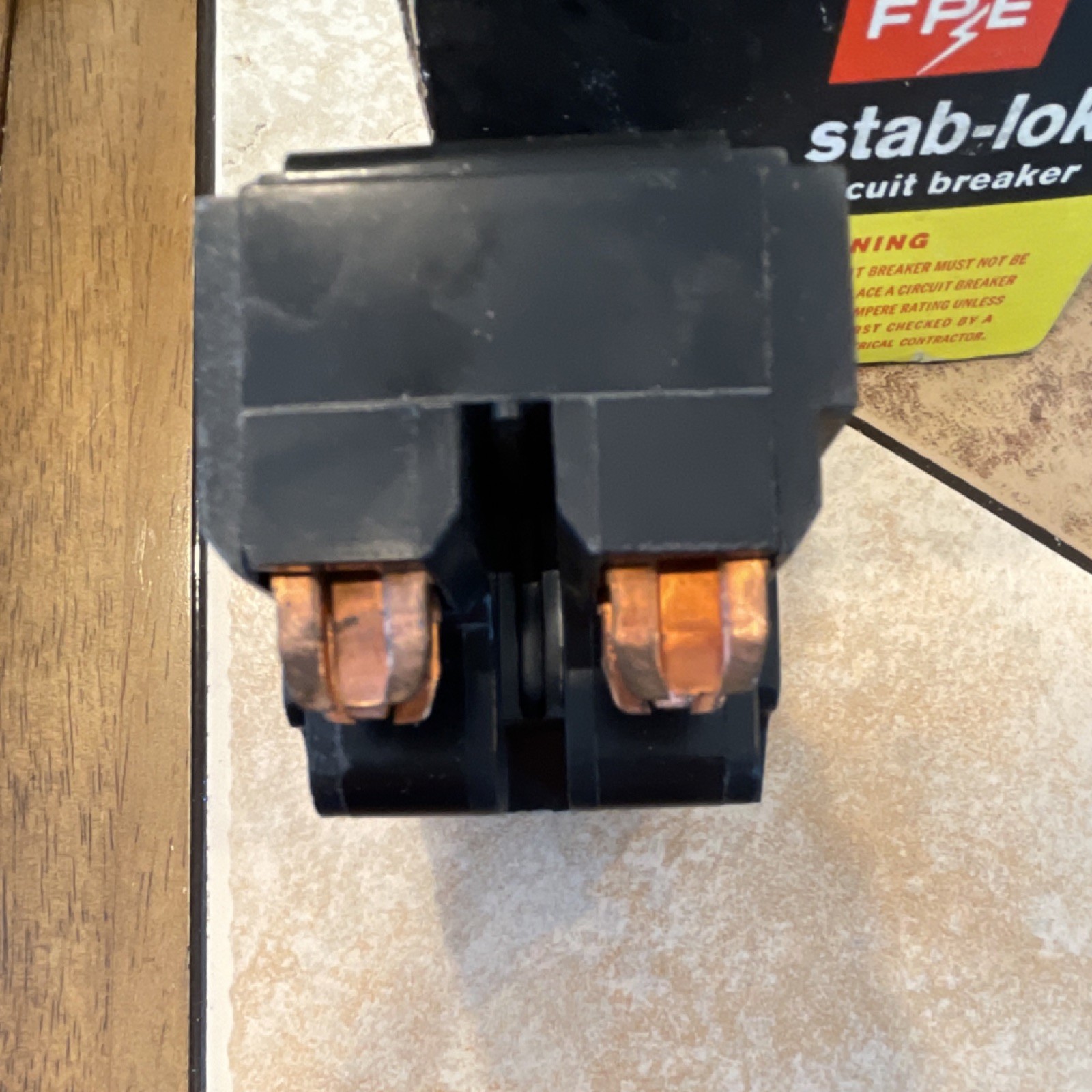 Federal Pacific FPE Stab-lok Circuit Breaker 2 Pole 100A 2P100