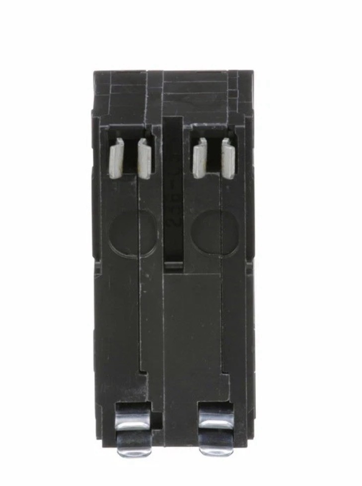 Square D 2-Pole Standard Trip Indoor Circuit Breaker 50A 120/240V, 1.48 W x 3.5
