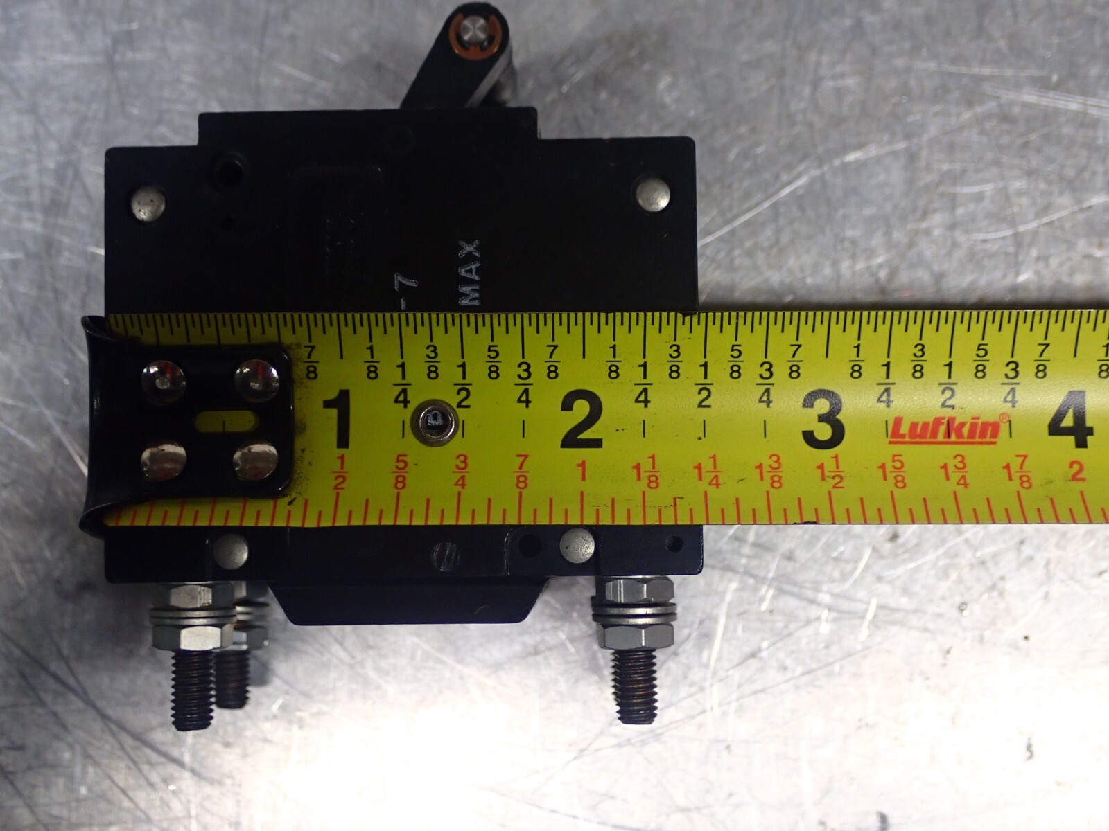 Potter & Brumfield W92X11-2-7 Circuit Breaker 7A 250VAC 2 Pole New Old Stock