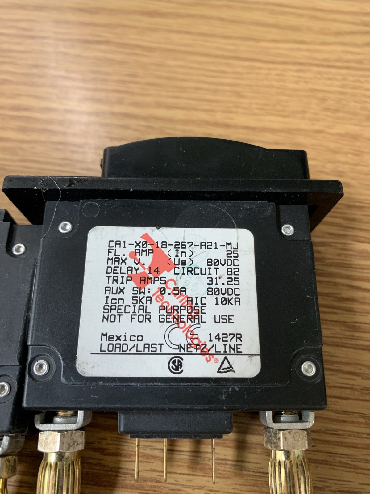 Lot Of 3 CA1-X0-18-071-A21-MJ, Carling technologies 25A 30 Days Warranty
