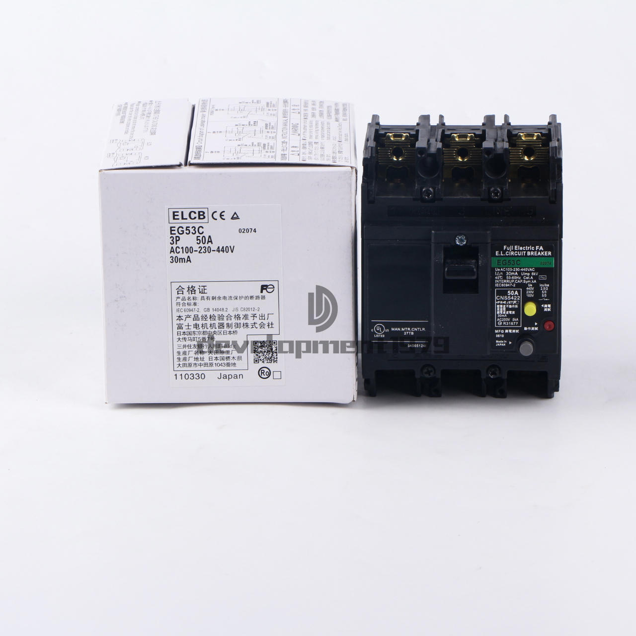 1PCS Fuji EG53C 50A leakage circuit breakers brand new