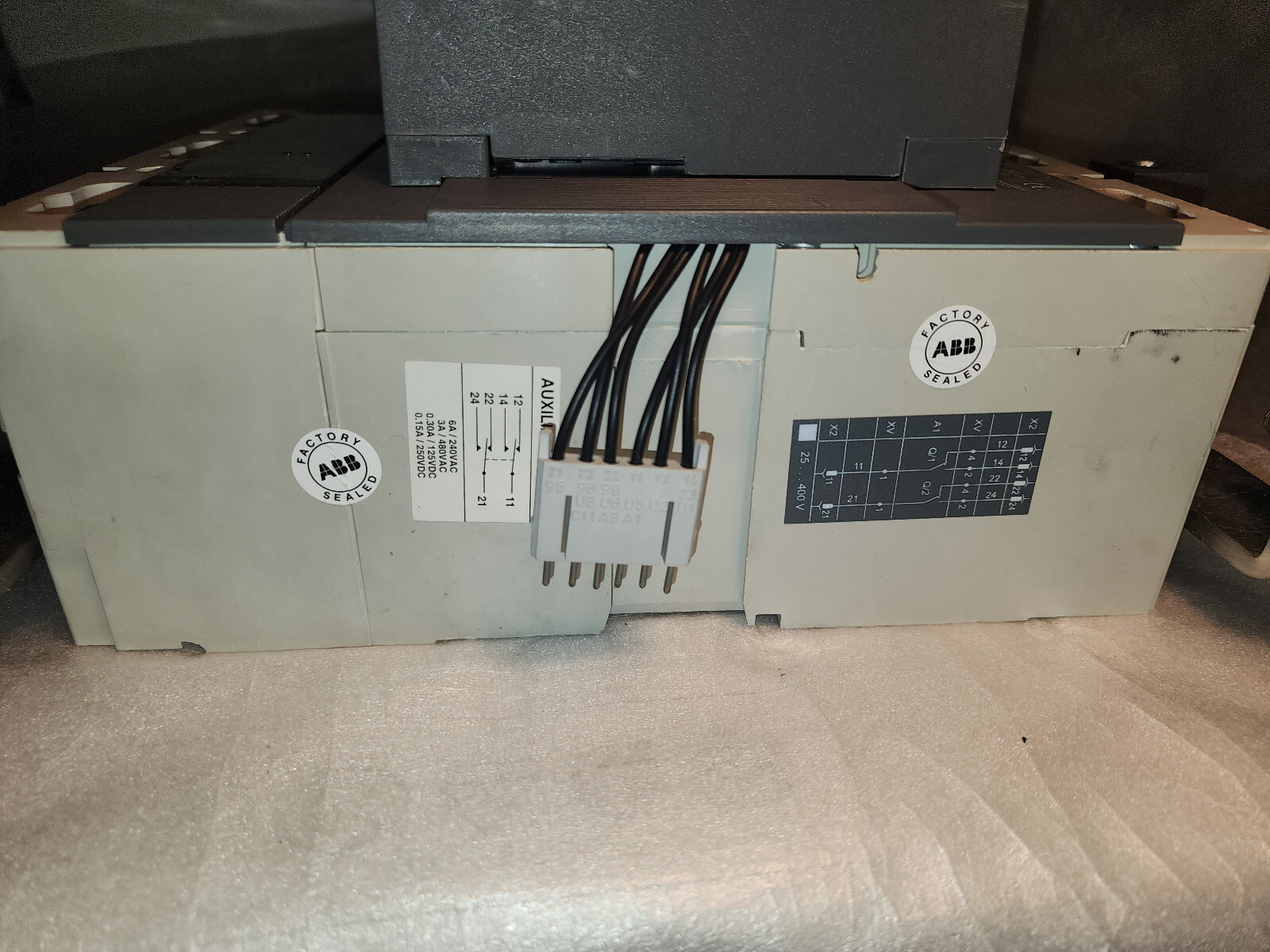 ABB S6N SACE PR211 800A 600V AC CIRCUIT BREALER MCCB ROTARY 3POLE