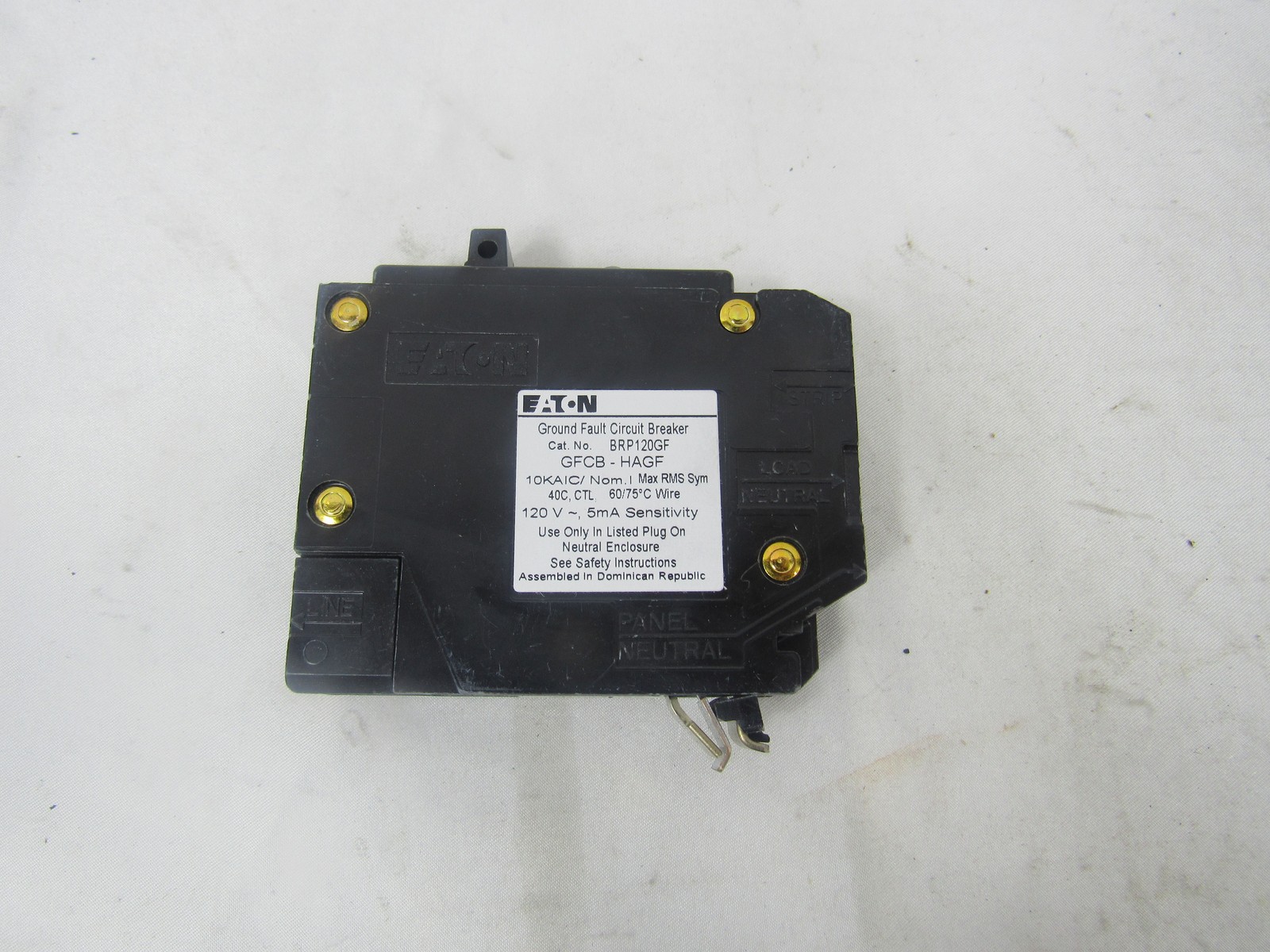 Eaton BRP120GF Miniature Circuit Breakers (MCBs)