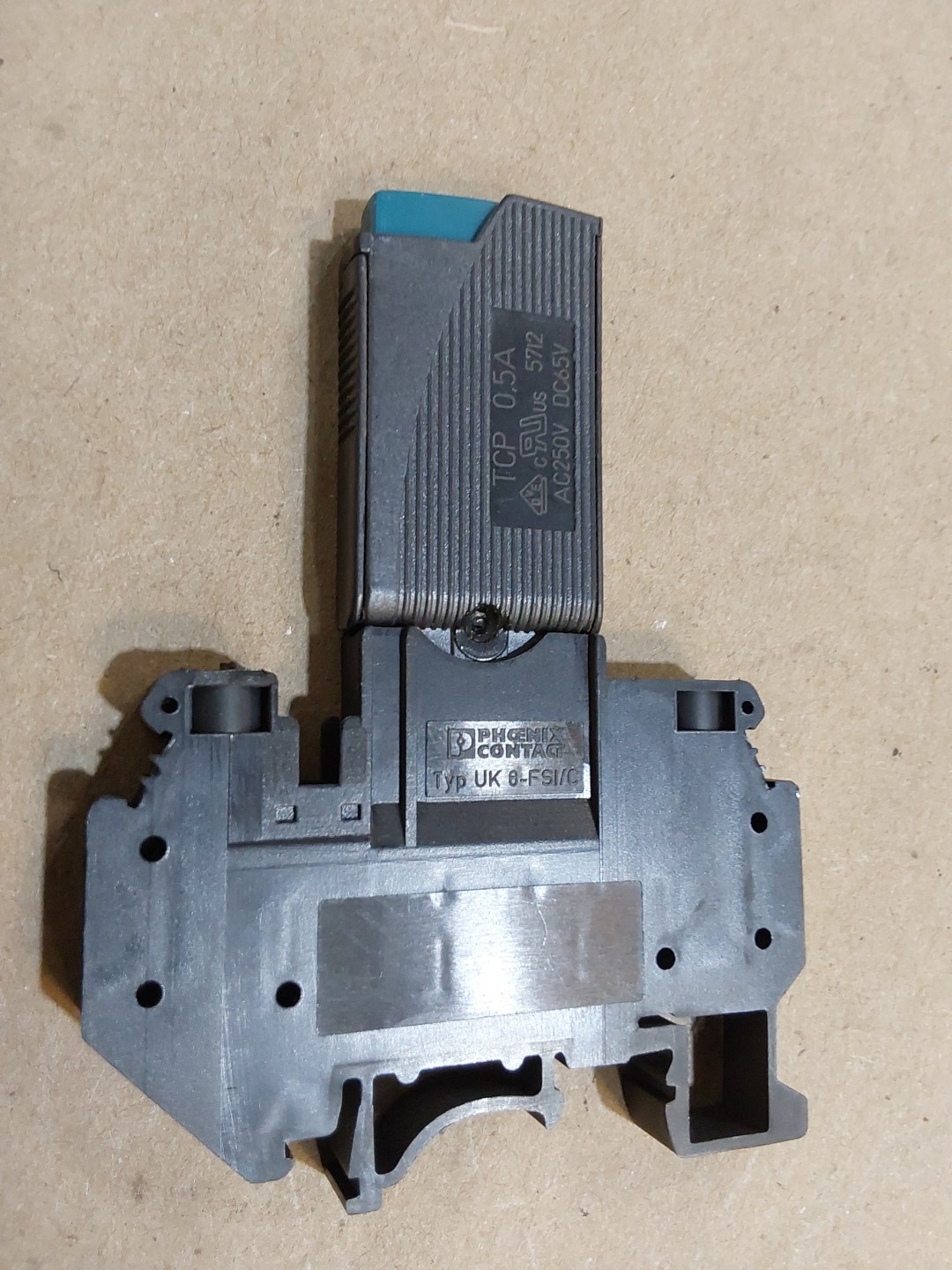 UK 6-FSI-C With TCP .5A Phoenix Contact Circuit Breaker Protector TCP .5A *