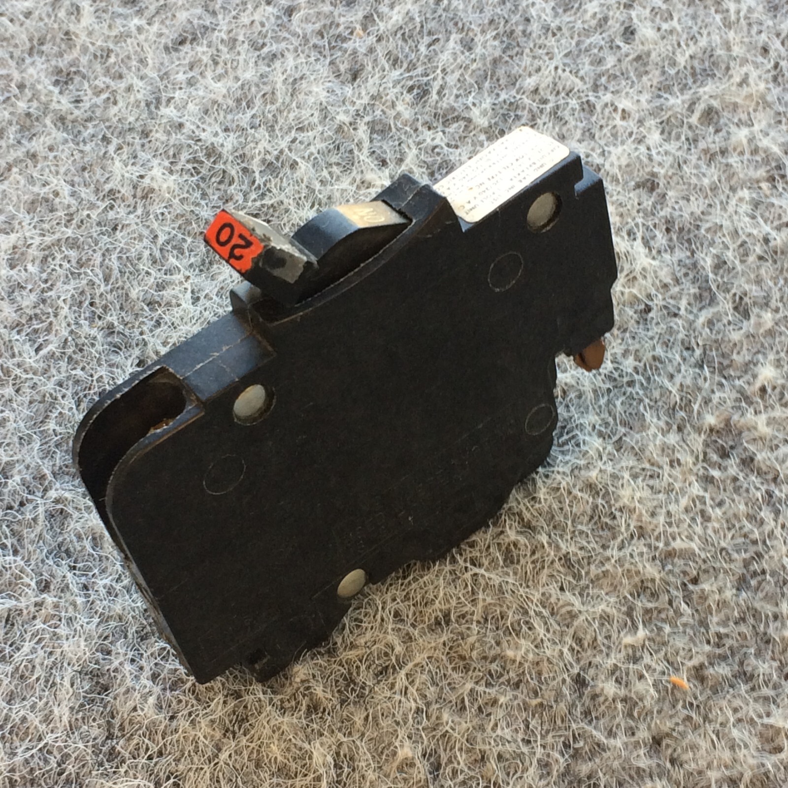NC120 FPE 20 Amp 1 Pole Stab-Lok “Thin” Federal Pacific Breakers NC20 WARRANTY