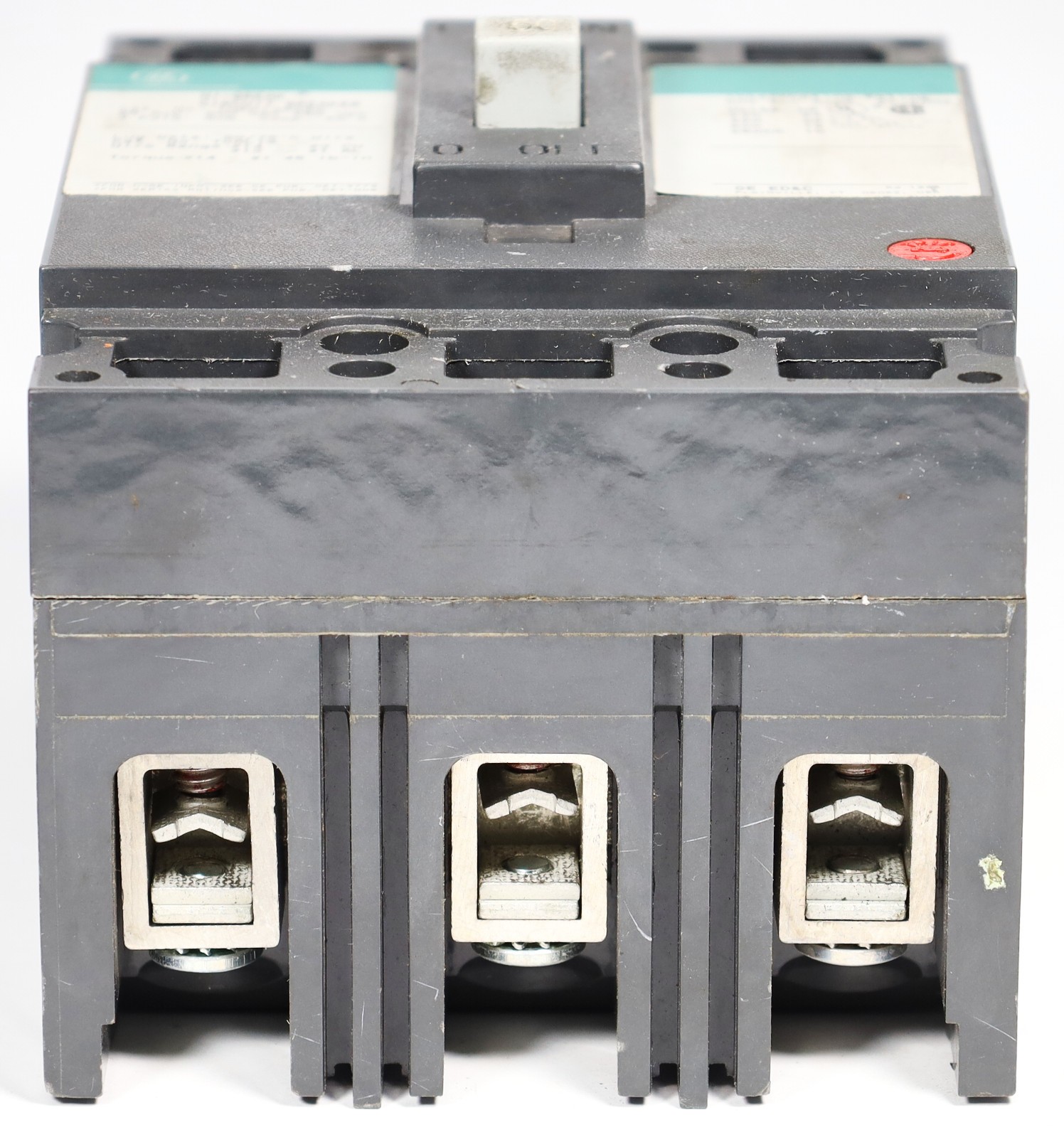 GE 50A Hi-Break Circuit Breaker 3 Pole 600 VAC / 250 VDC 25kA THED136050