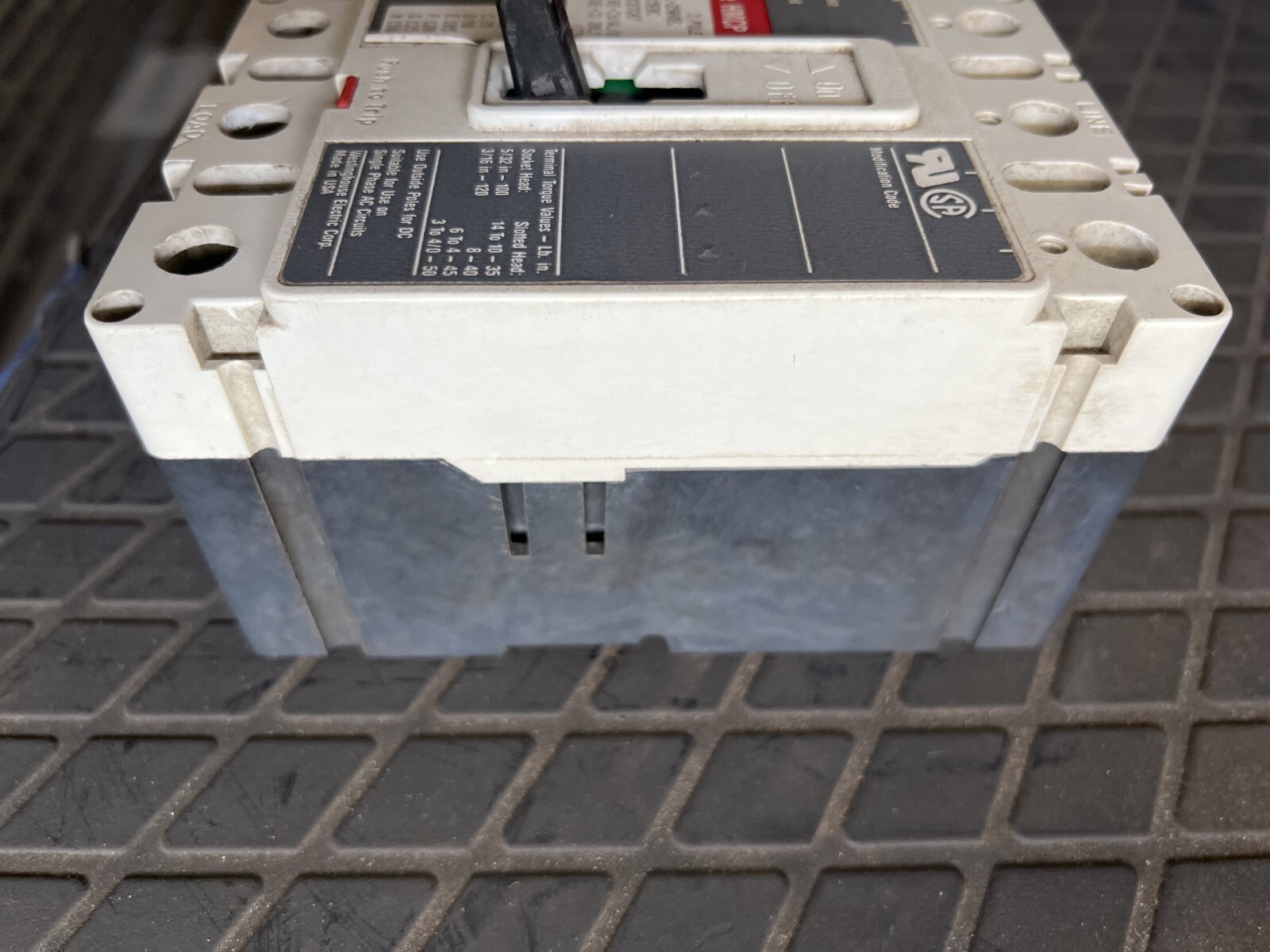 Eaton Cutler-Hammer HMCP015E0C 15 Amp 3-Pole Motor Circuit Protector 600V