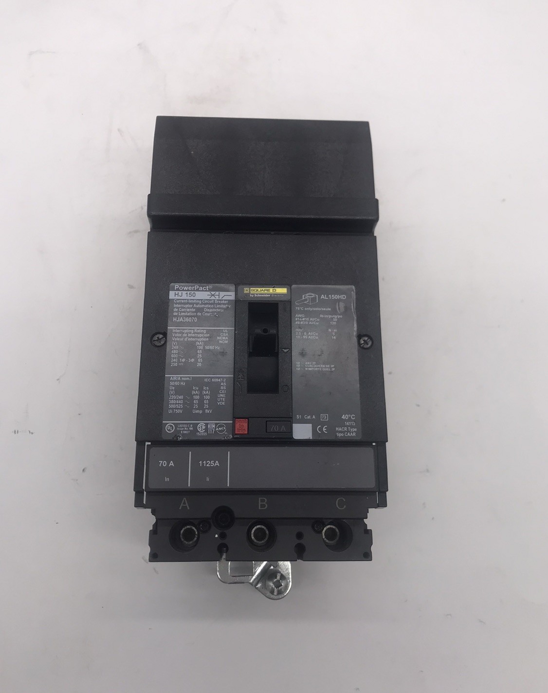 HOUSTON STOCK SQUARE D HJA36070 TYPE HJA 70 AMP REFURBISH FREE 2 DAY AIR BUY NOW