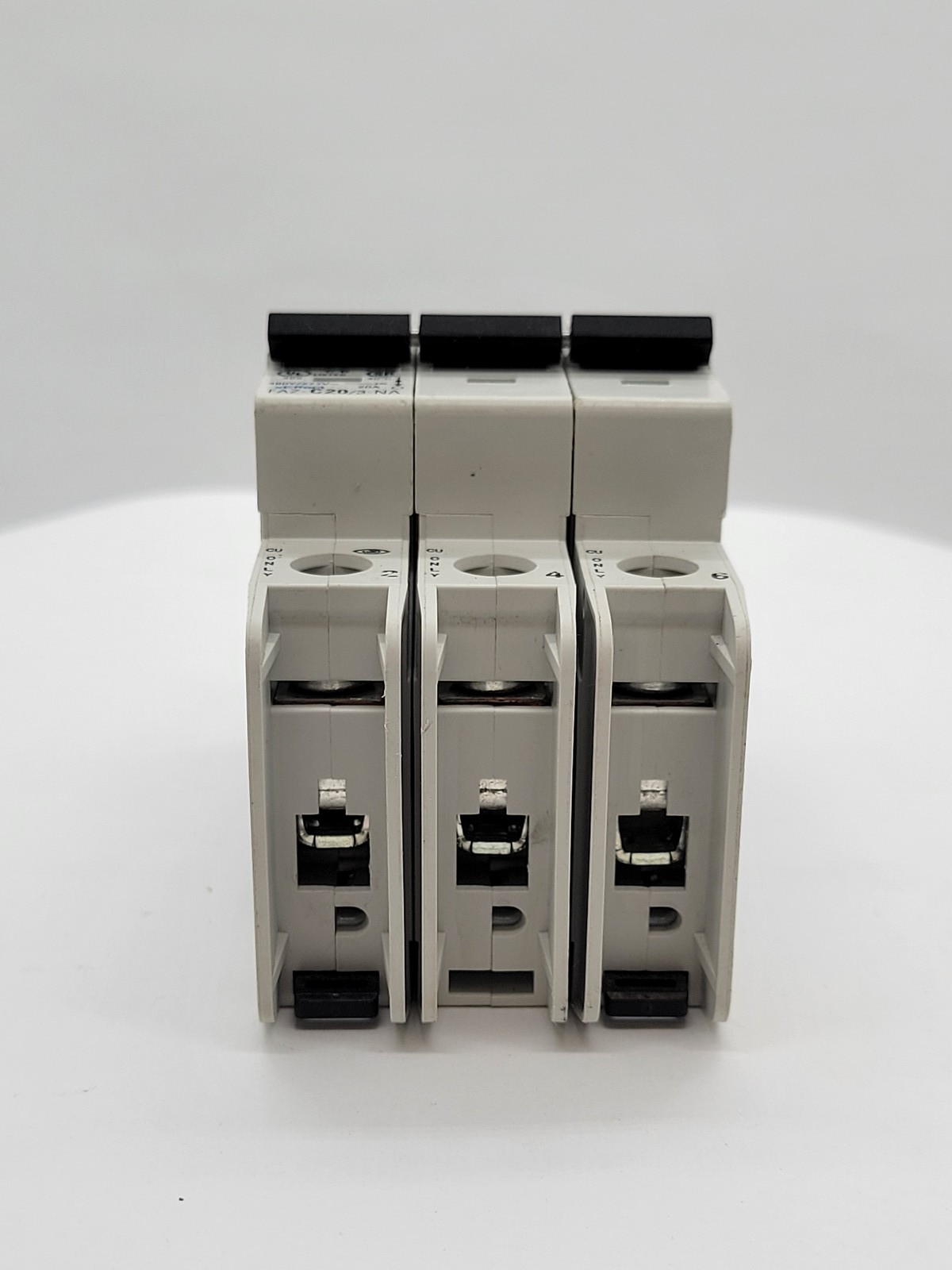 Eaton FAZ-C20/3-NA Miniature Circuit Breaker 20A 3P 480Y/277V 14KA Din Rail