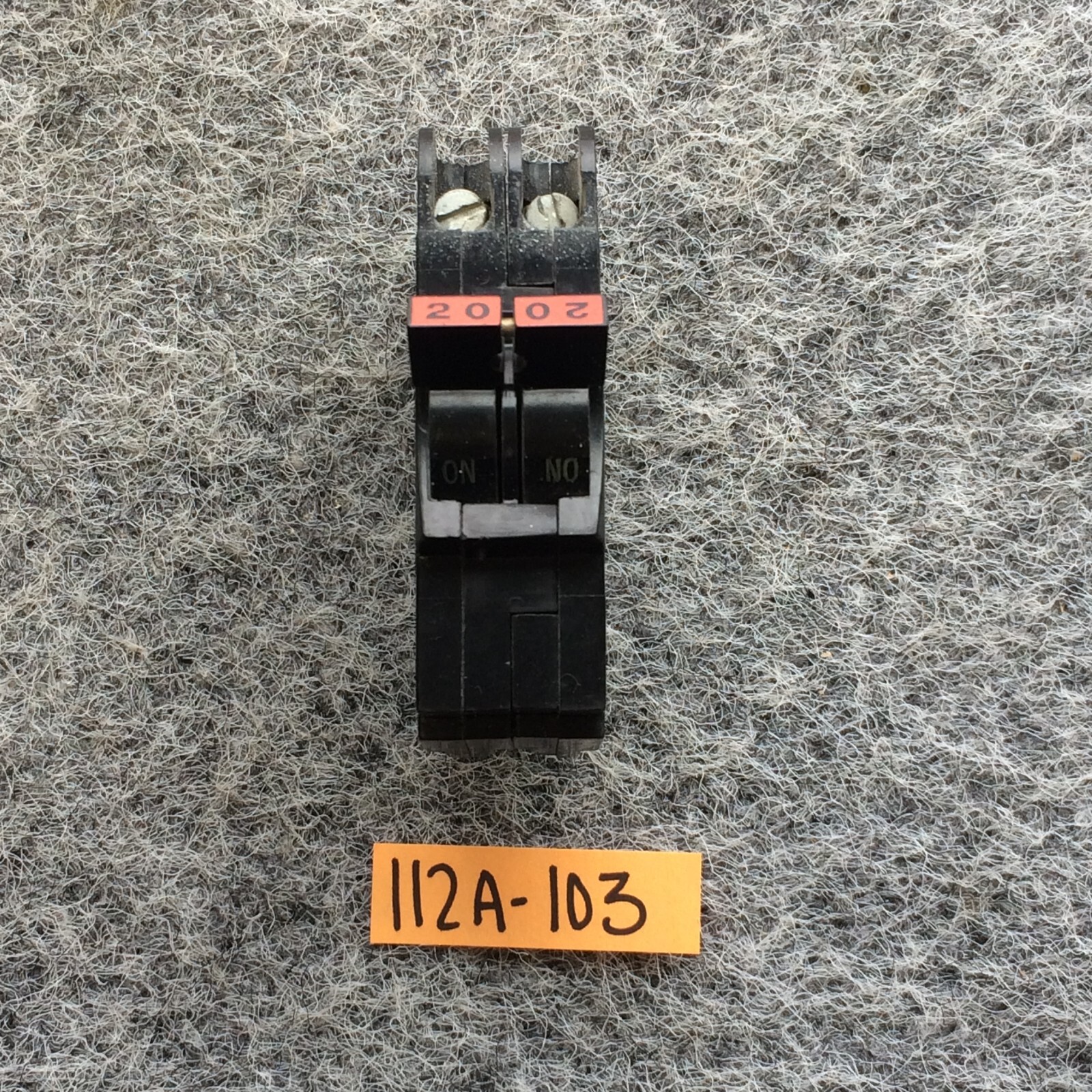 FPE Federal Pacific 20 Amp 2 Pole NC220 Stab-Lok Breaker Mini THIN NC