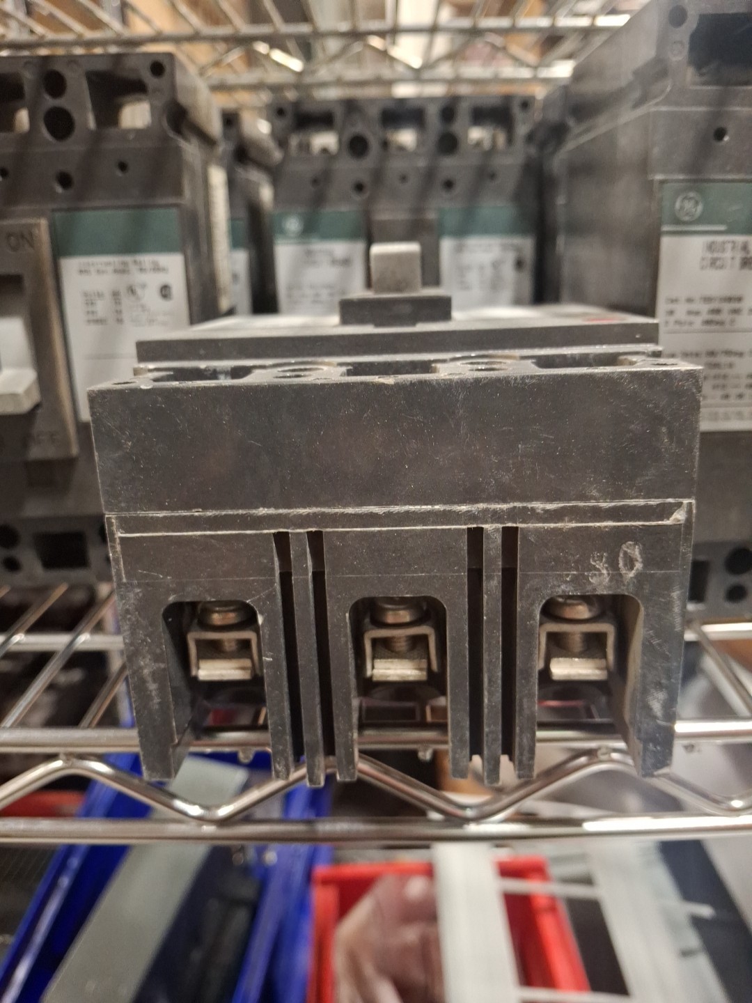 General Electric TED134030 3 Pole Circuit Breaker, Used