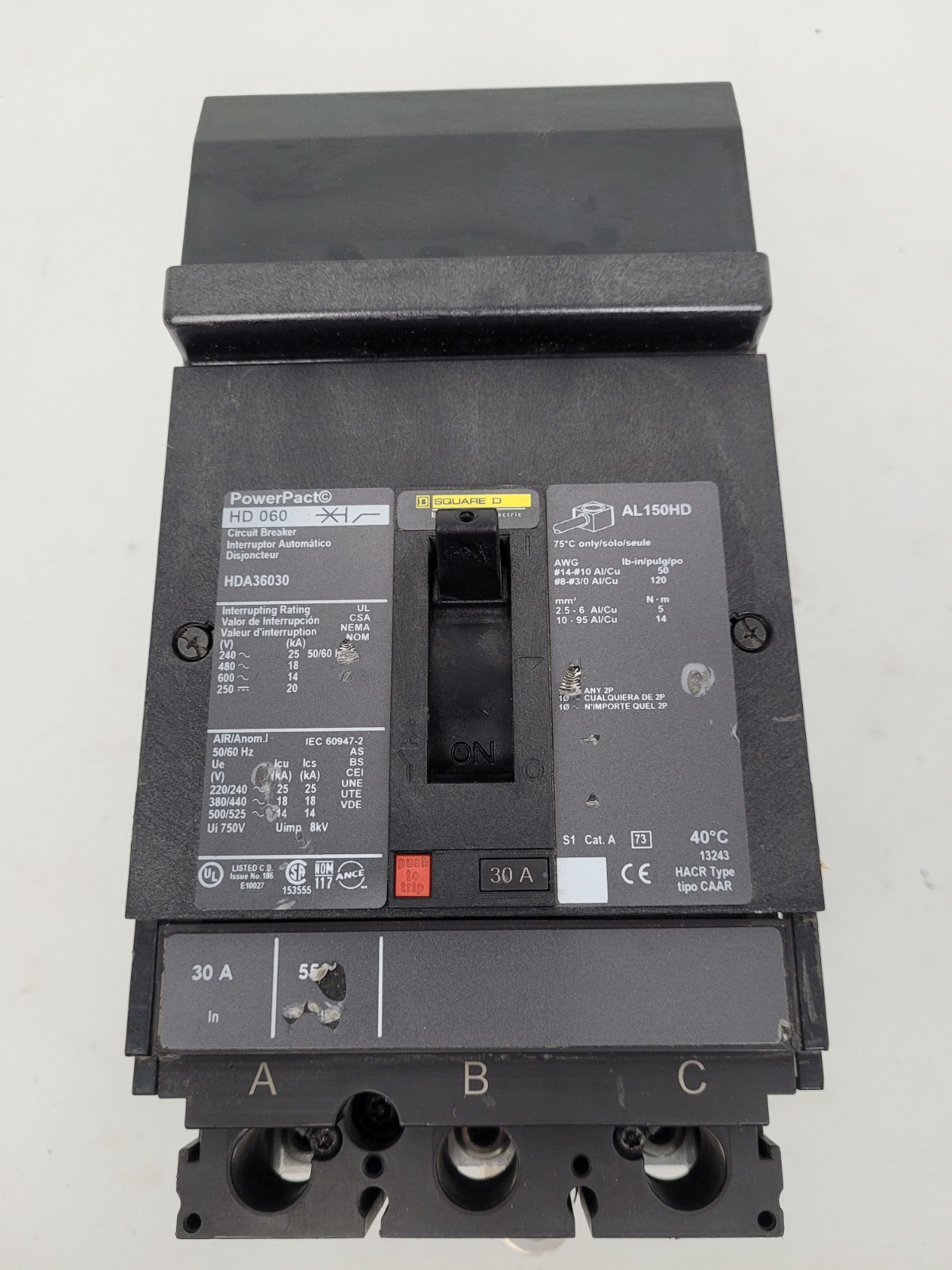 HDA36030 Square D 30 Amp Circuit Breaker – Next Day Option