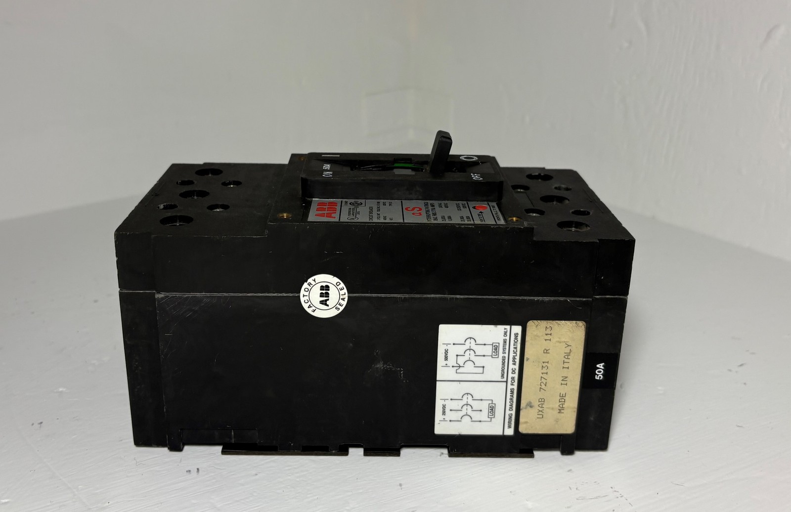 ABB Type ES 50A 3 Pole Circuit Breaker 18kA @ 480 VAC RT-1999 50 Amp 3P