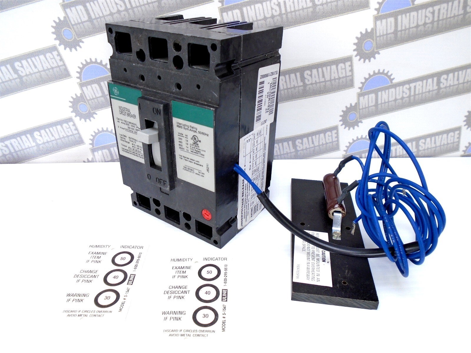 GE – TED136040WL – DD188C8966P414 – BREAKER – 40 AMP – FACTORY UV Release TEDUV4