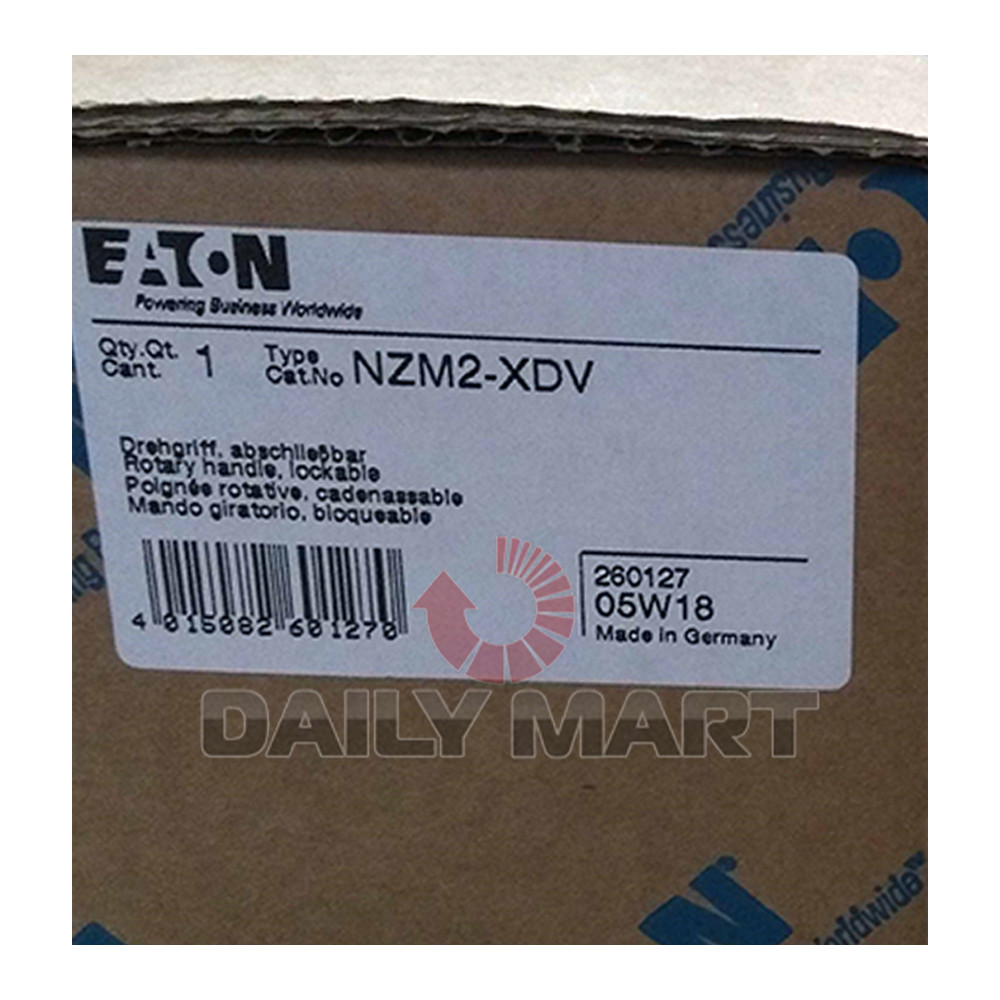 New In Box EATON MOELLER NZM2-XDV Circuit Breaker