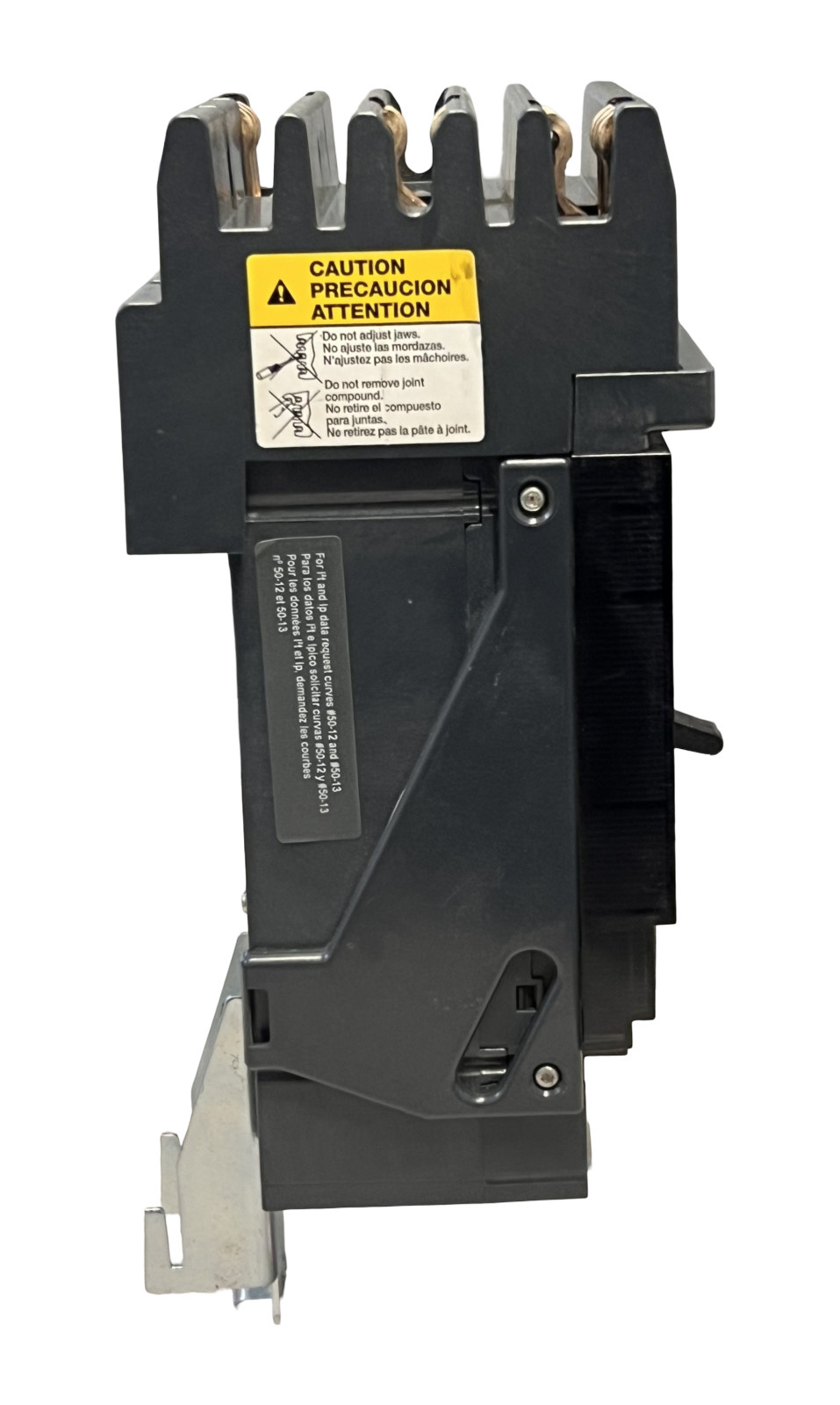 Square D PowerPacT J 250A 3P 600V 25kA I-Line Breaker Micrologic 3.2 80% ABC