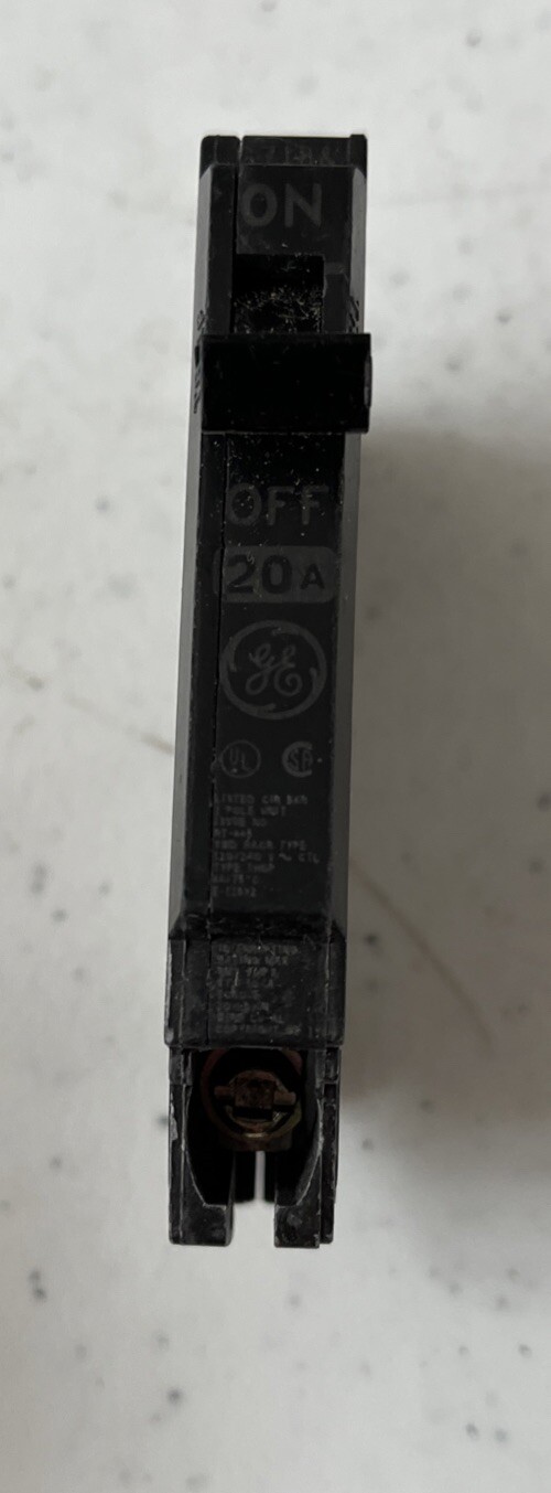 General Electric THQP120 1 Pole 20 Amp 120/240VAC Breaker
