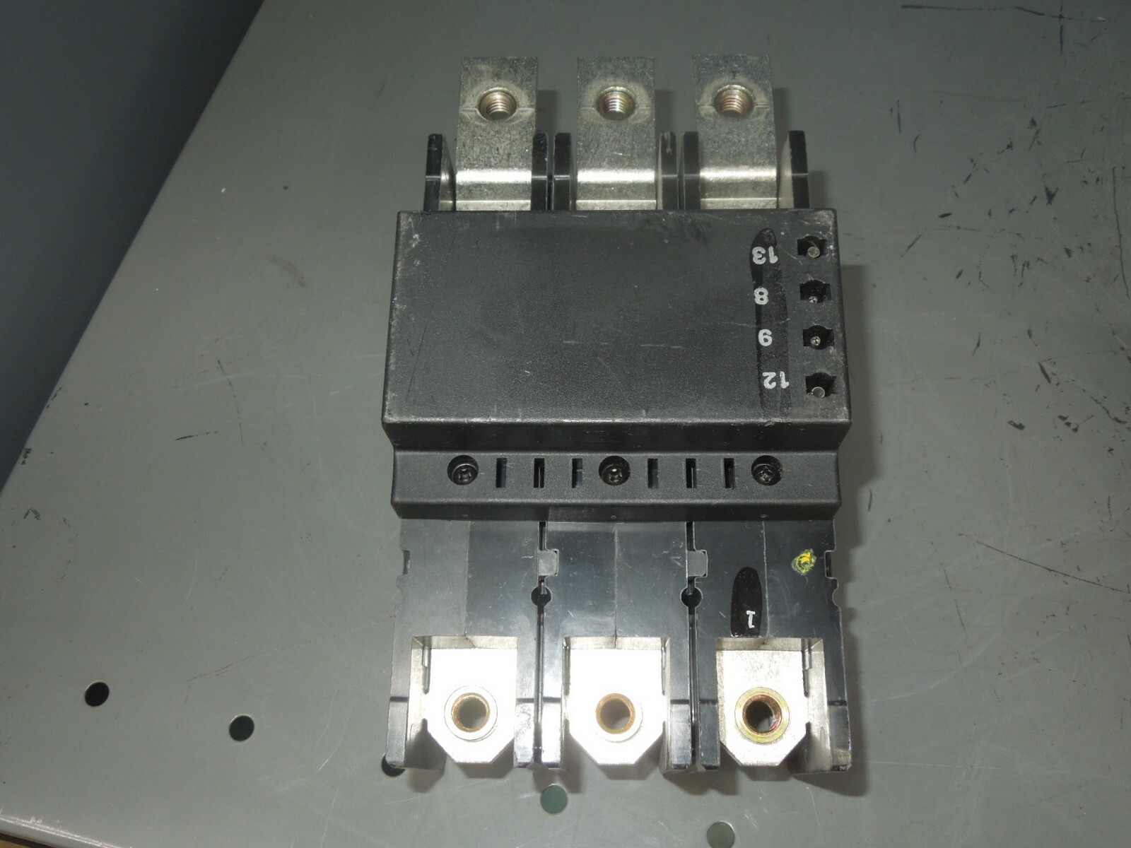 Heinemann Electric ALM-600 600A 3P 65V DC GJ1P-Z4-4 Circuit Breaker Used E-Ok