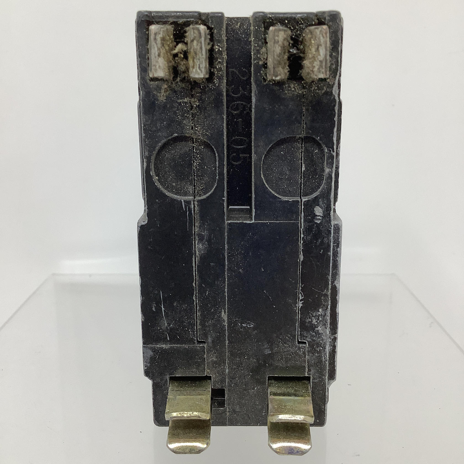 Square D Q0260 Black Removable Electric Double Pole Hydraulic Circuit Breaker