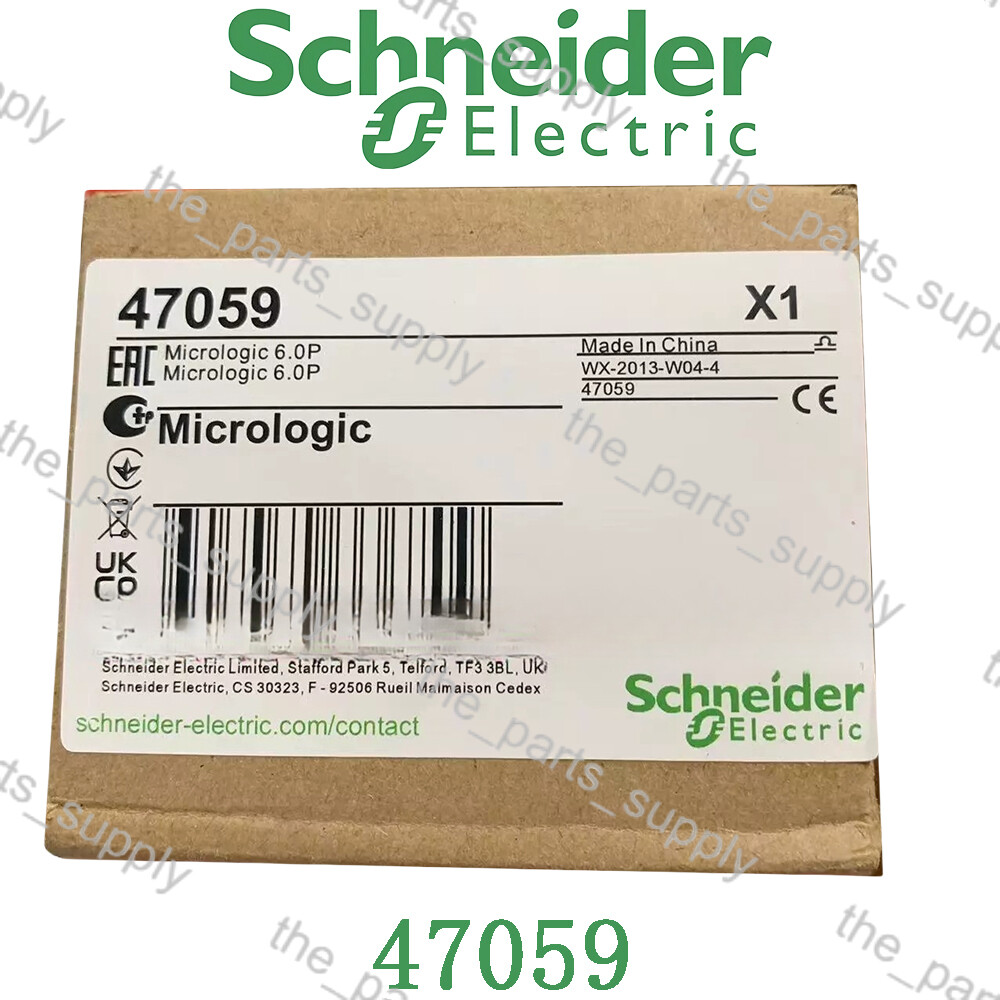 Schneider Electric MicroLogic 6.0P Trip Unit 47059 Fast Ship Free Shiping