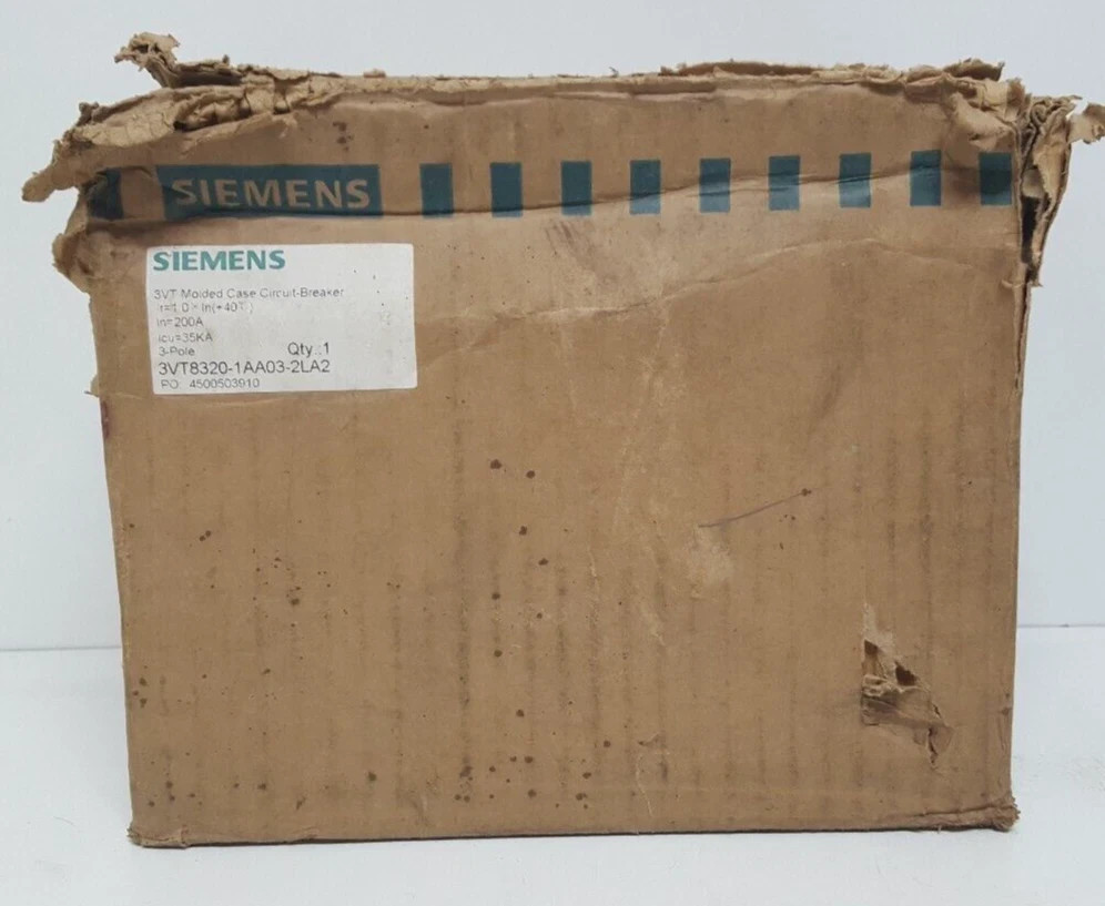 SIEMENS 3VT VT250N 3 POLE 200 AMPS CIRCUIT BREAKER SIEMENS