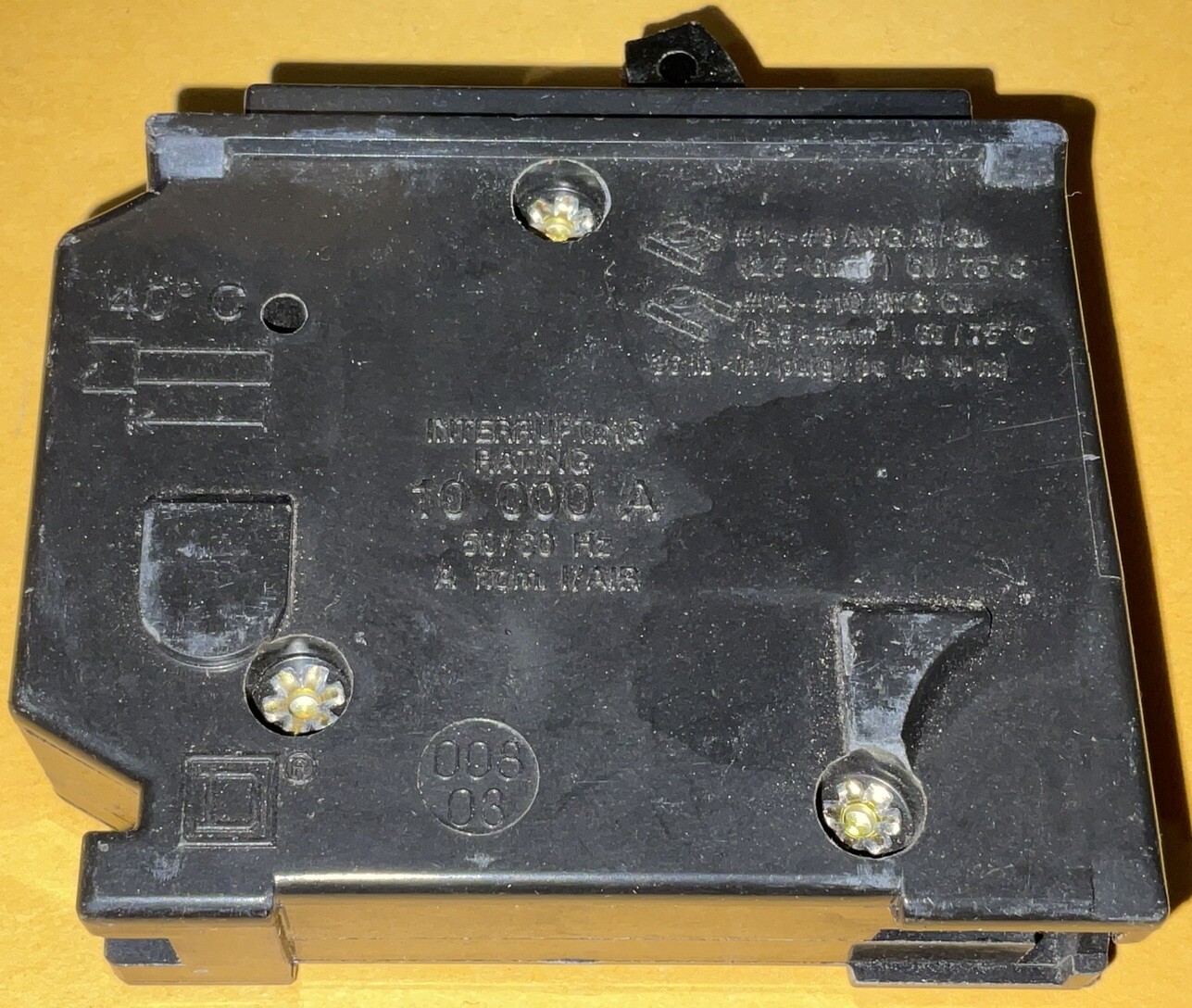 Square D HOM 30 Amp Circuit Breaker AD-8517 Type TIPO Electrical