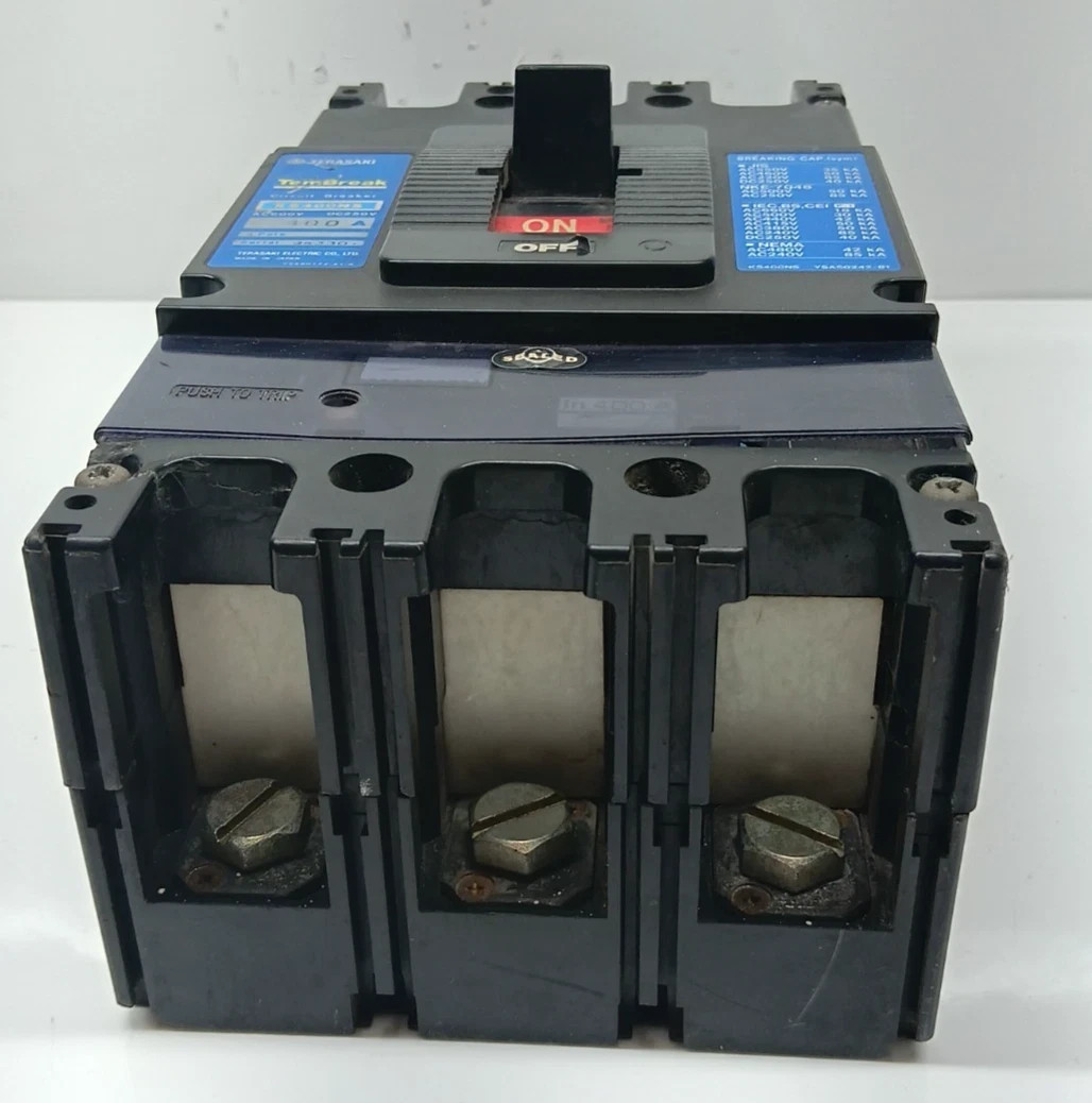 TERASAKI XS400NS TEMBREAK 3 POLE 400 AMPS CIRCUIT BREAKER AC600V DC250V