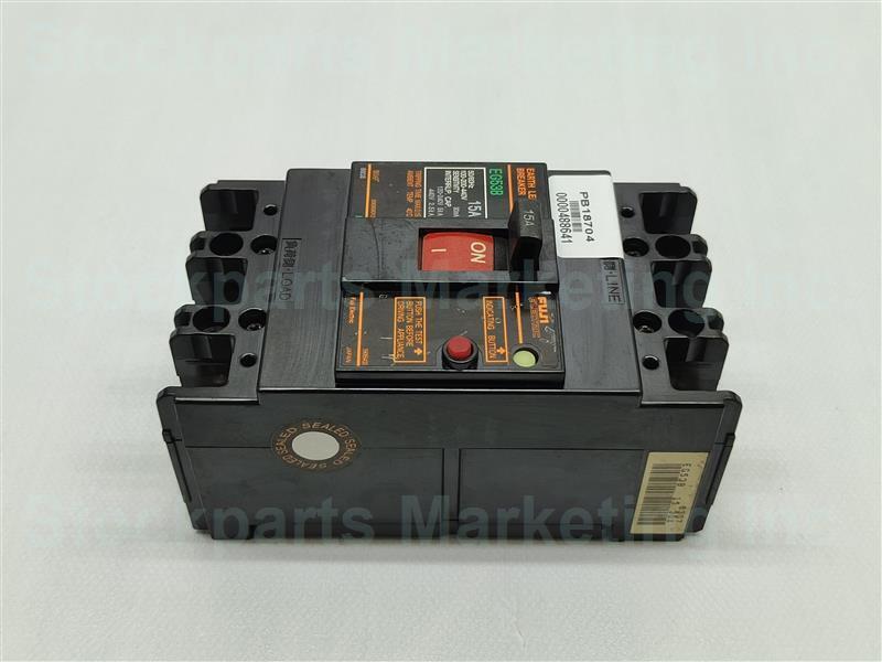Fuji Electric EG53B Circuit Breaker 15A 100-200-440V 30mA 30 Days Warranty