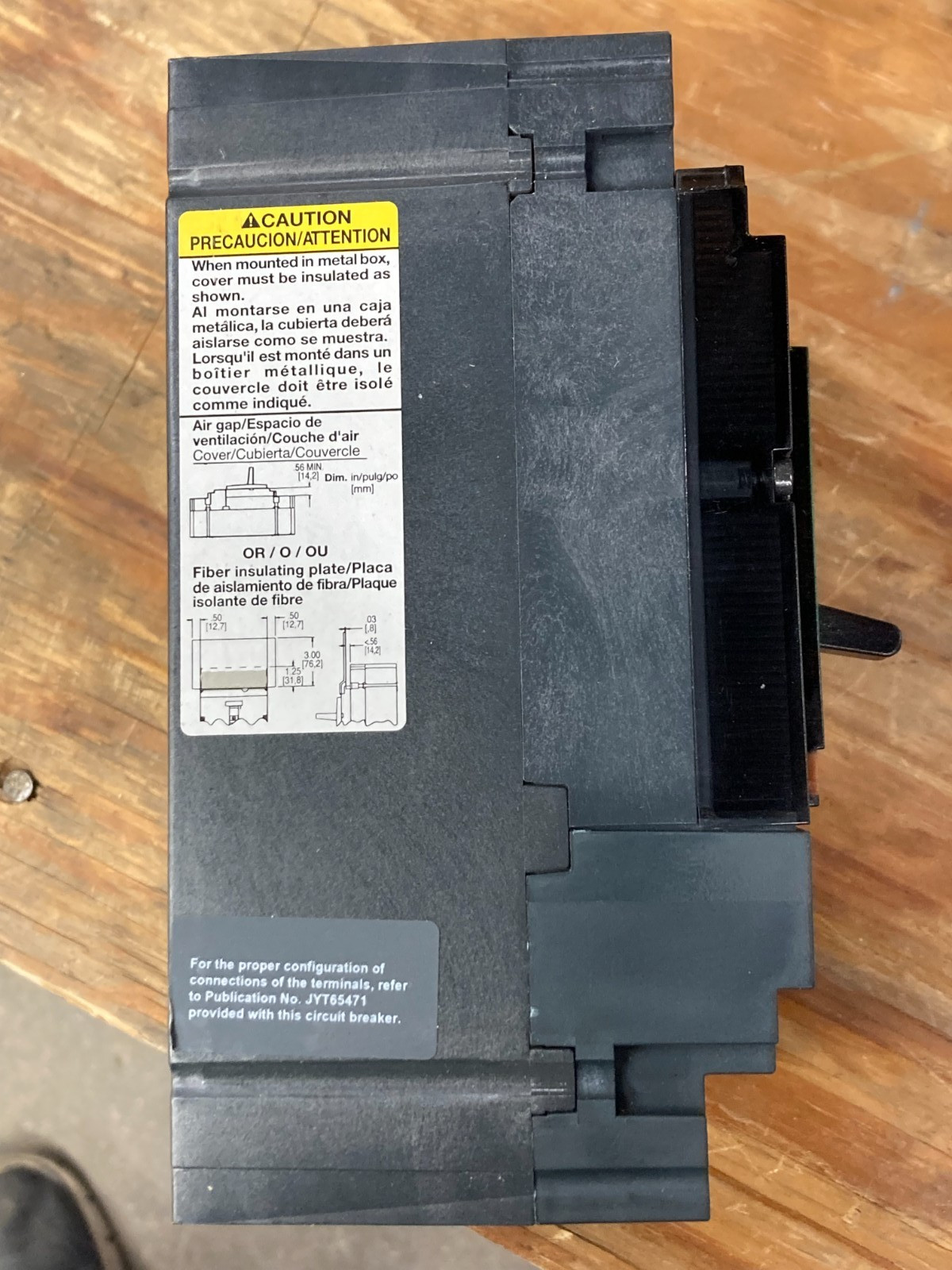 Schneider HDL36125 Current Limiting Circuit Breaker – NEW
