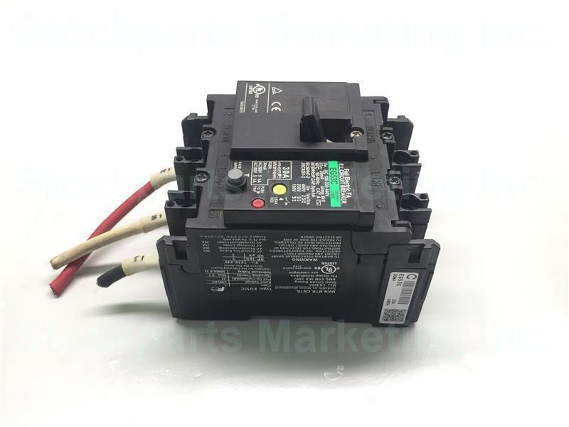 Fuji Electric FA EG53C EB3BEC-030B E.L. Circuit Breaker 30A 30 Days Warranty