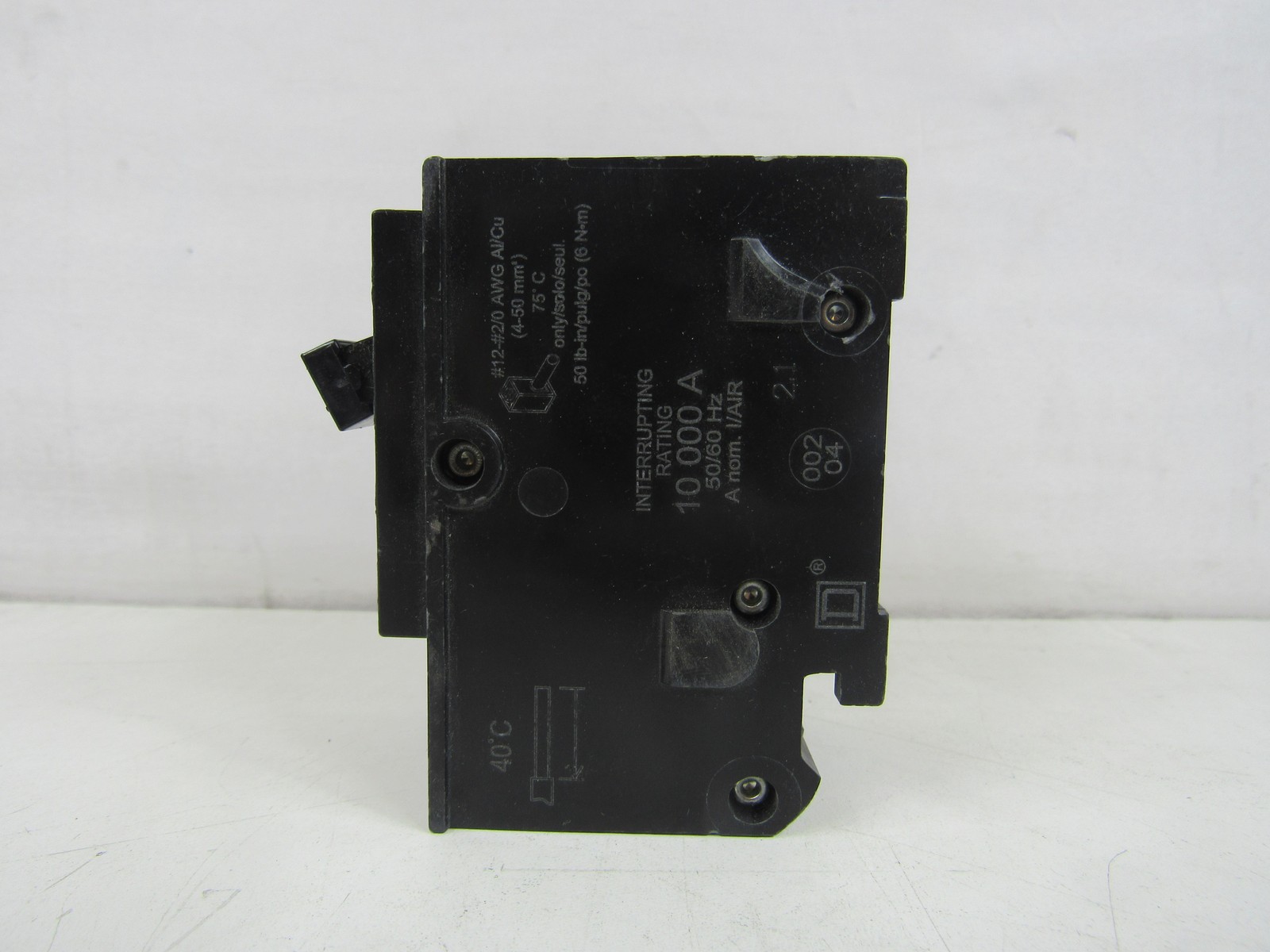 Square D HOM290 90 Amp 2 Pole 120/240V Mini Circuit Breaker
