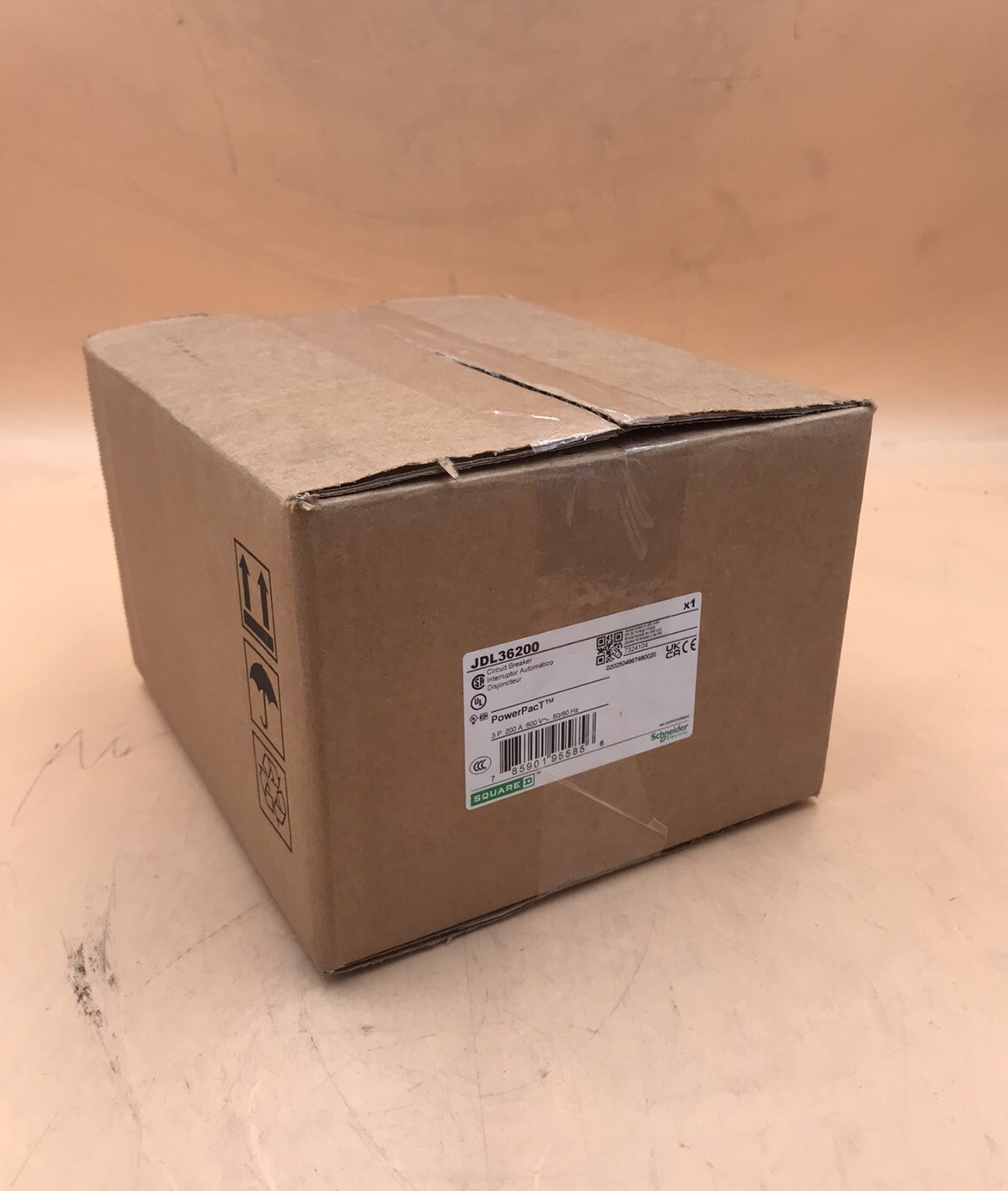 HOUSTON STOCK NEW SQUARE D JDL36200 TYPE JDL 200 AMP 600V FREE 2 DAY AIR BUY NOW