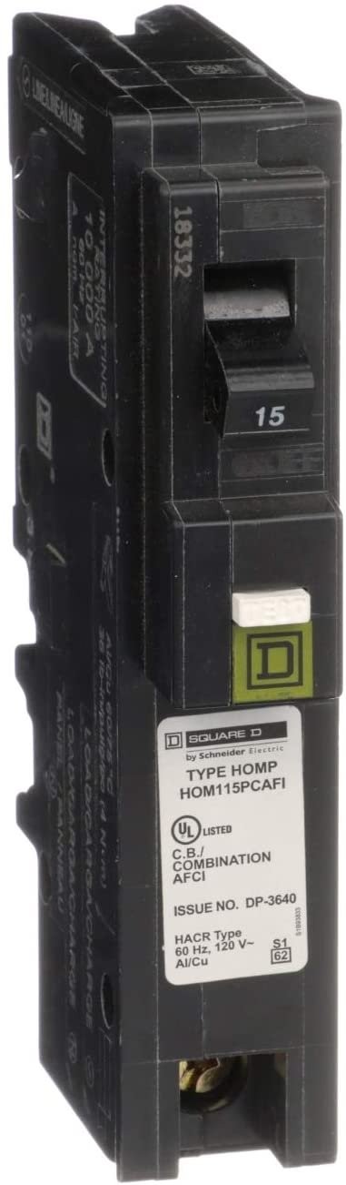 Square D by Schneider Electric HOM120GFICP Homeline 20 Amp Single-Pole GFCI…