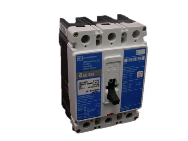 WESTINGHOUSE ED3100 BU 100A 600V 3P USED
