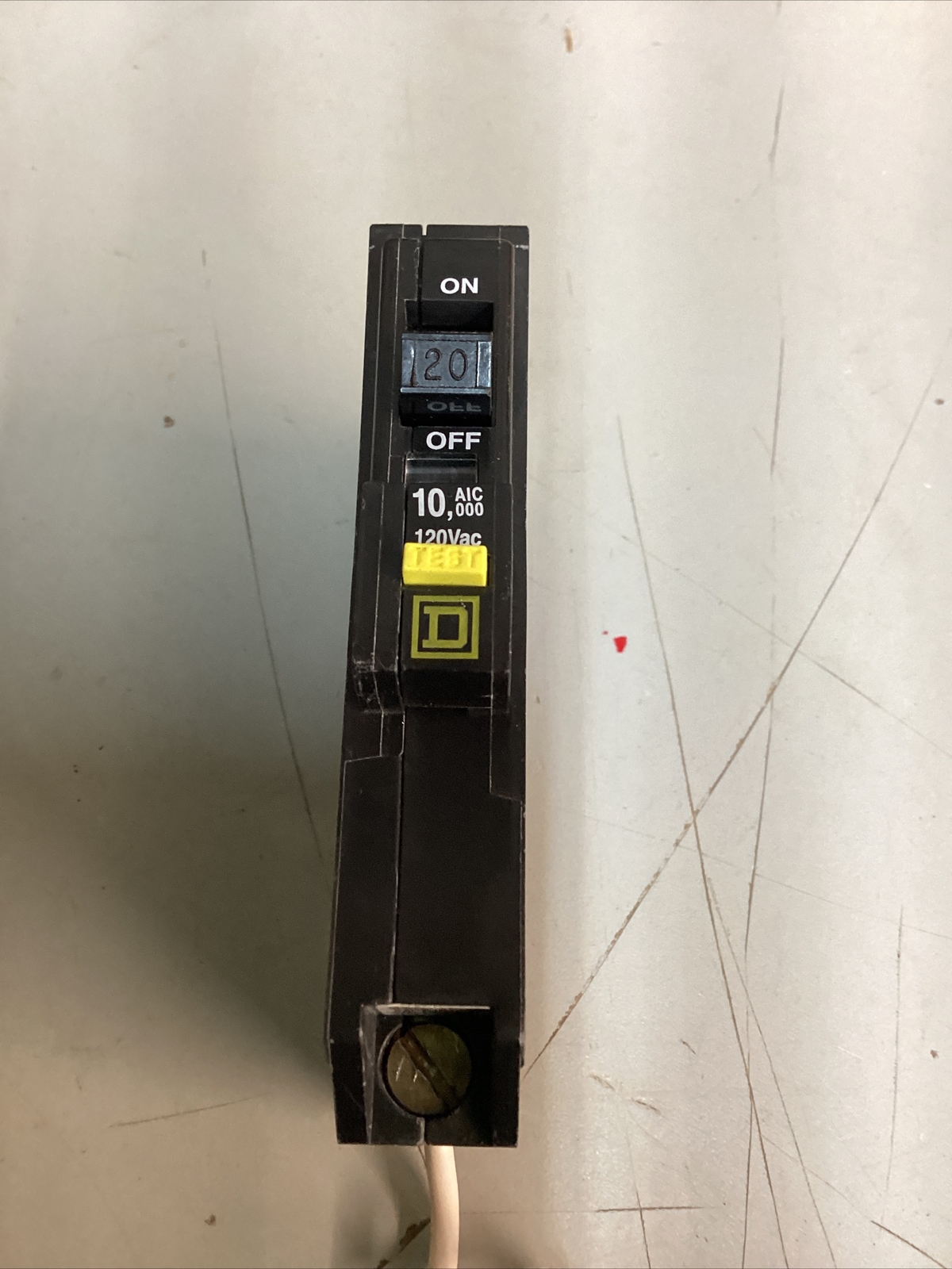 Square D HOM120GFI 20 Amp Circuit Breaker
