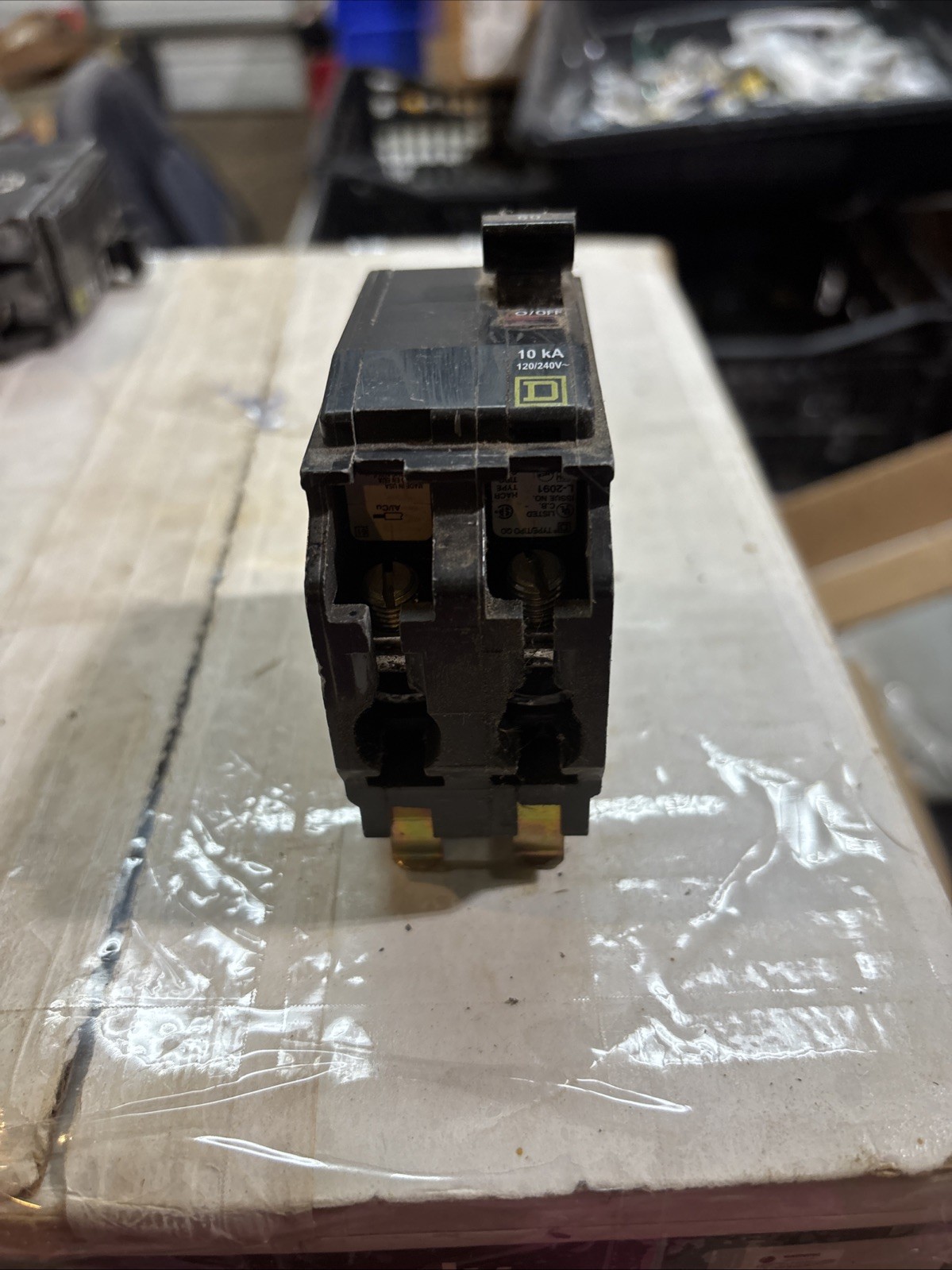 Square D Circuit Breaker QO, 60 Amp, 2 pole, 120/240VAC, 10kA (QO260)