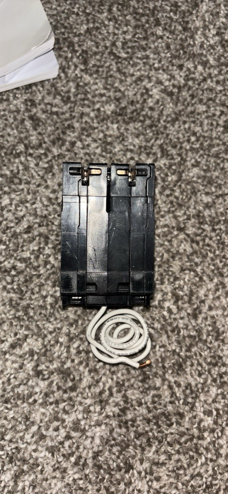 Siemens Q220AFC 20A 2-Pole 120/240V AFCI Circuit Breaker Test Button