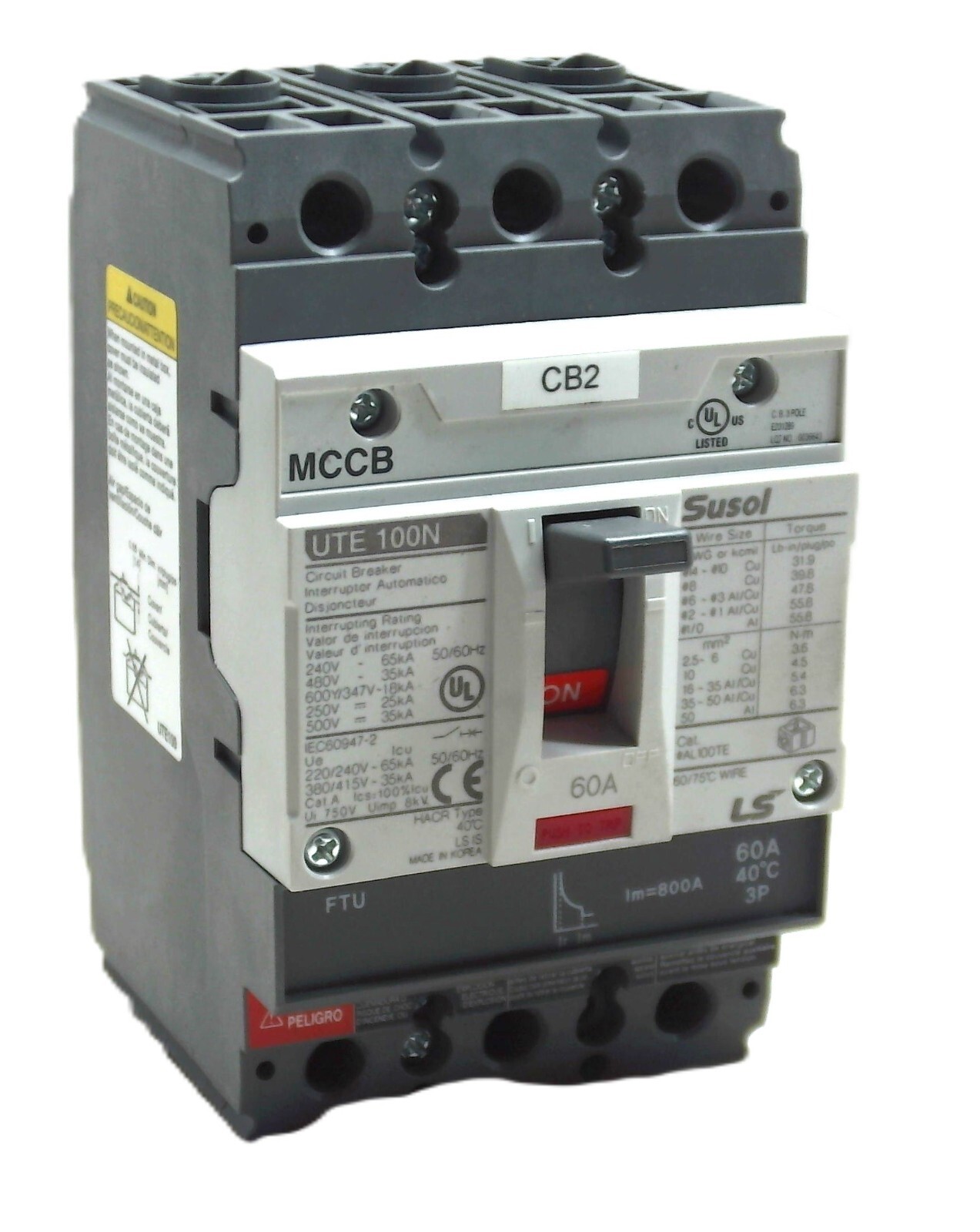 SUSOL MCCB #UTE100N