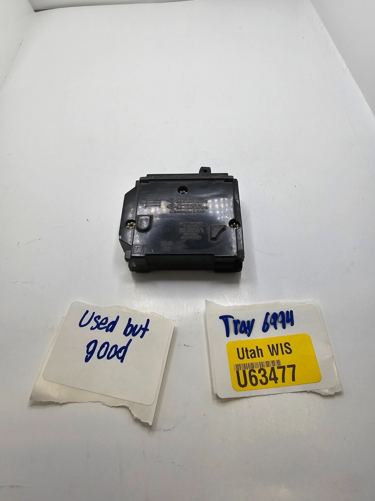 Square D HOM 10KA 120/240V 50/60 Hz Single Pole 15 Amp Circuit Breaker