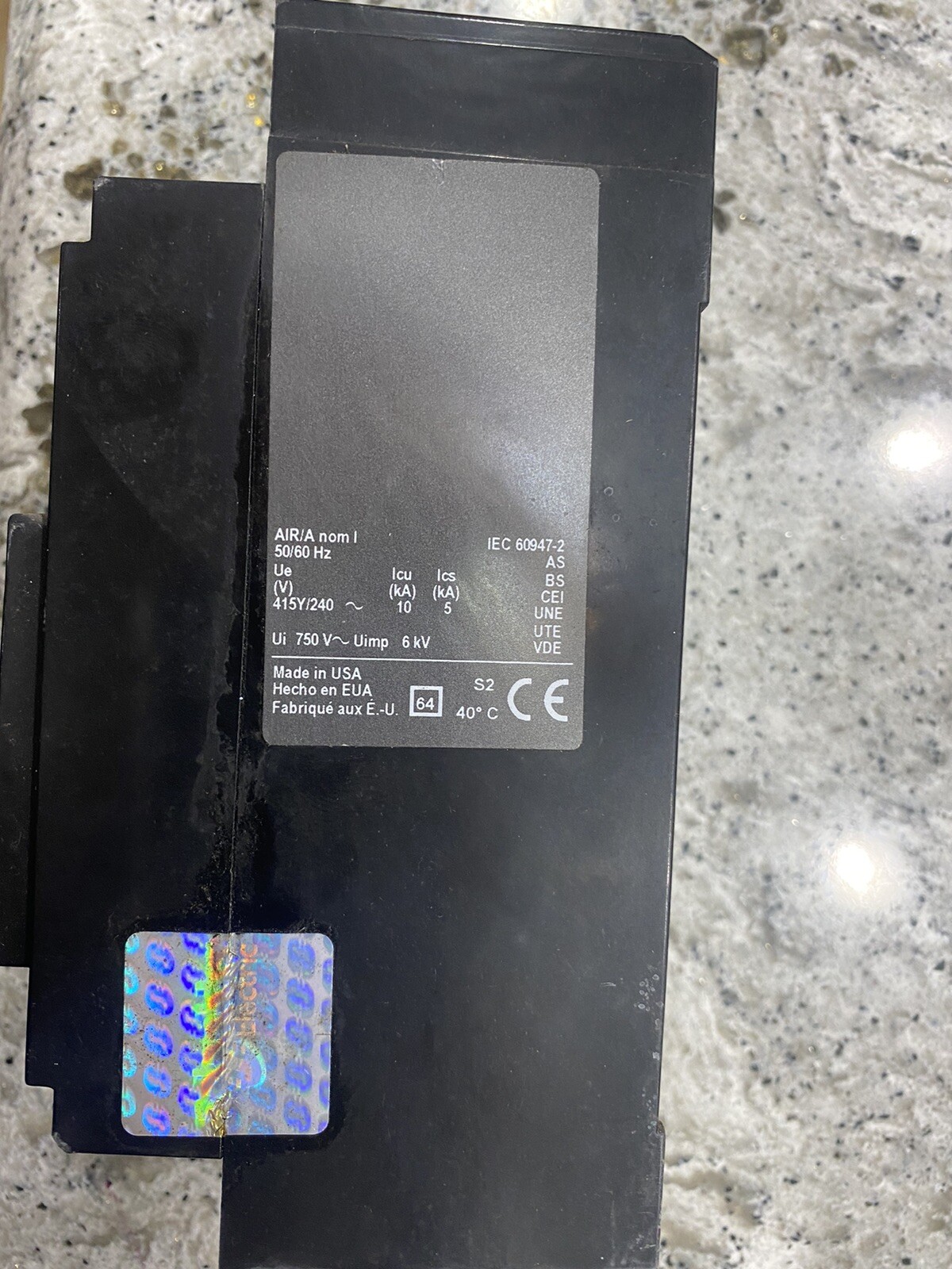 Power Pack QB 225 Circuit Breaker
