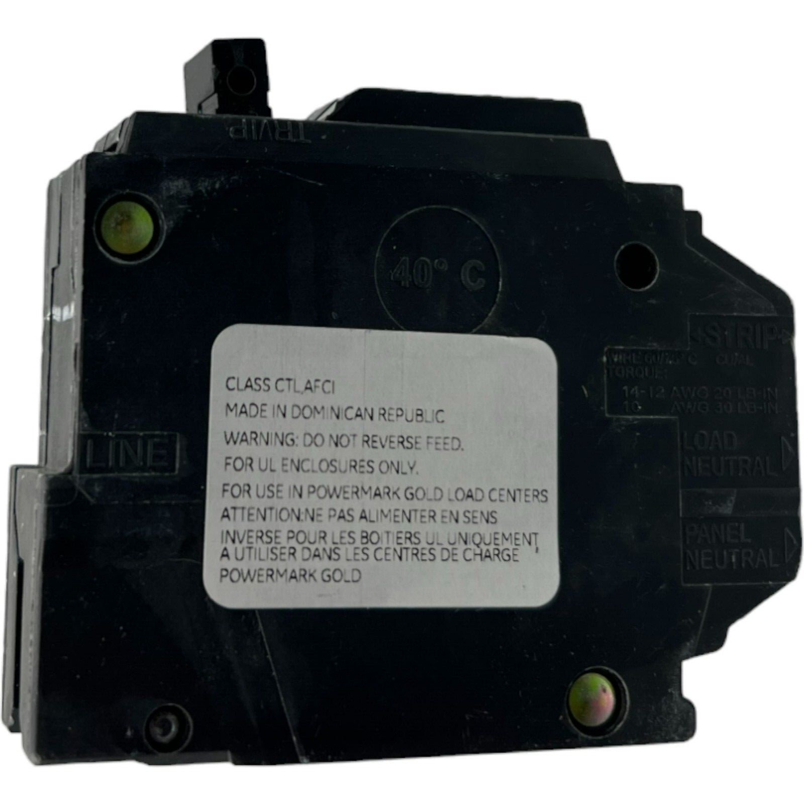 NEW GENERAL THQL1115AF2S 15 Amp Combination Arc Fault Circuit Breaker