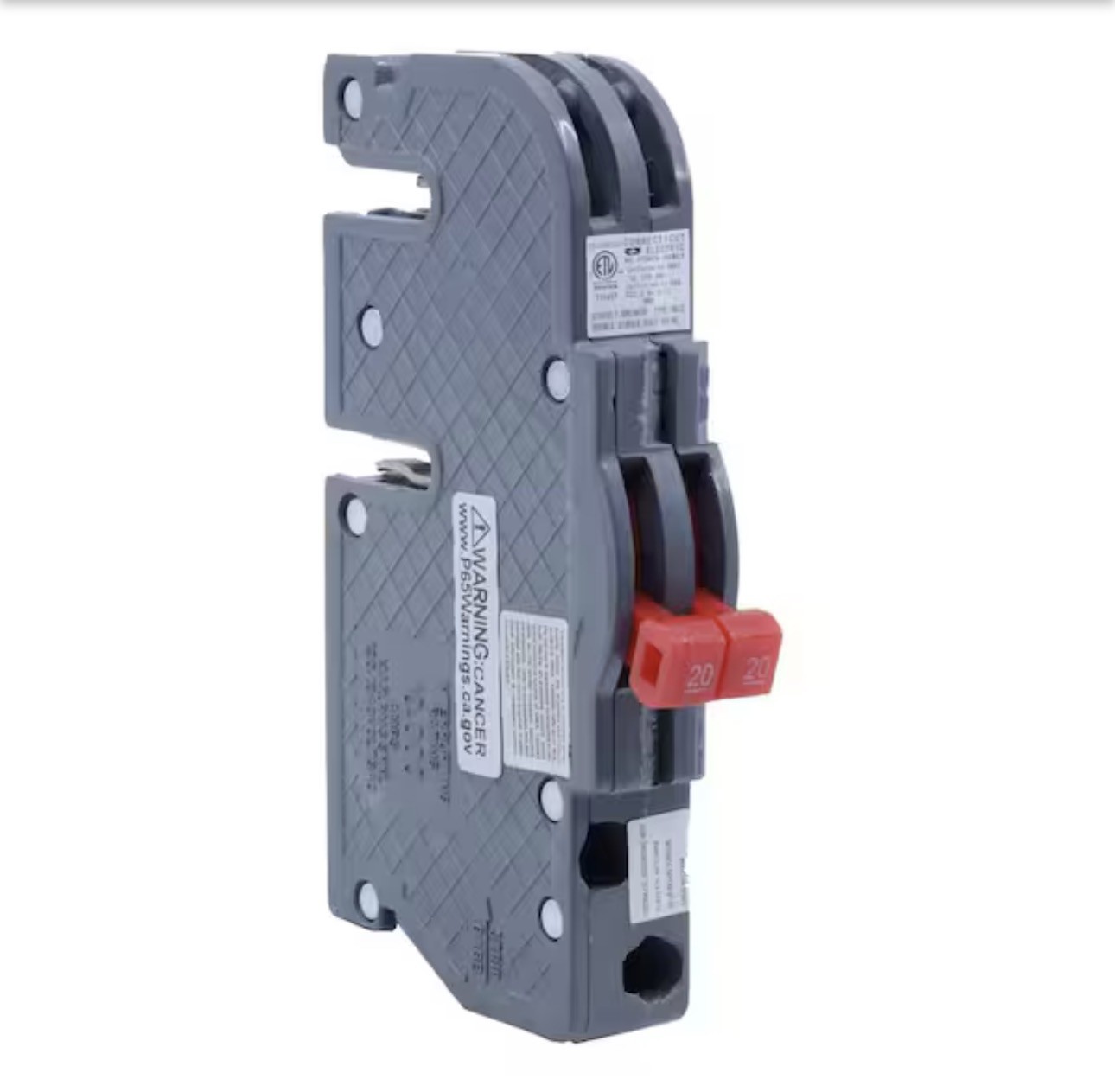 Connecticut Electric UBI VPKUBIZ2020 20 Amp Single Pole Twin Circuit Breaker
