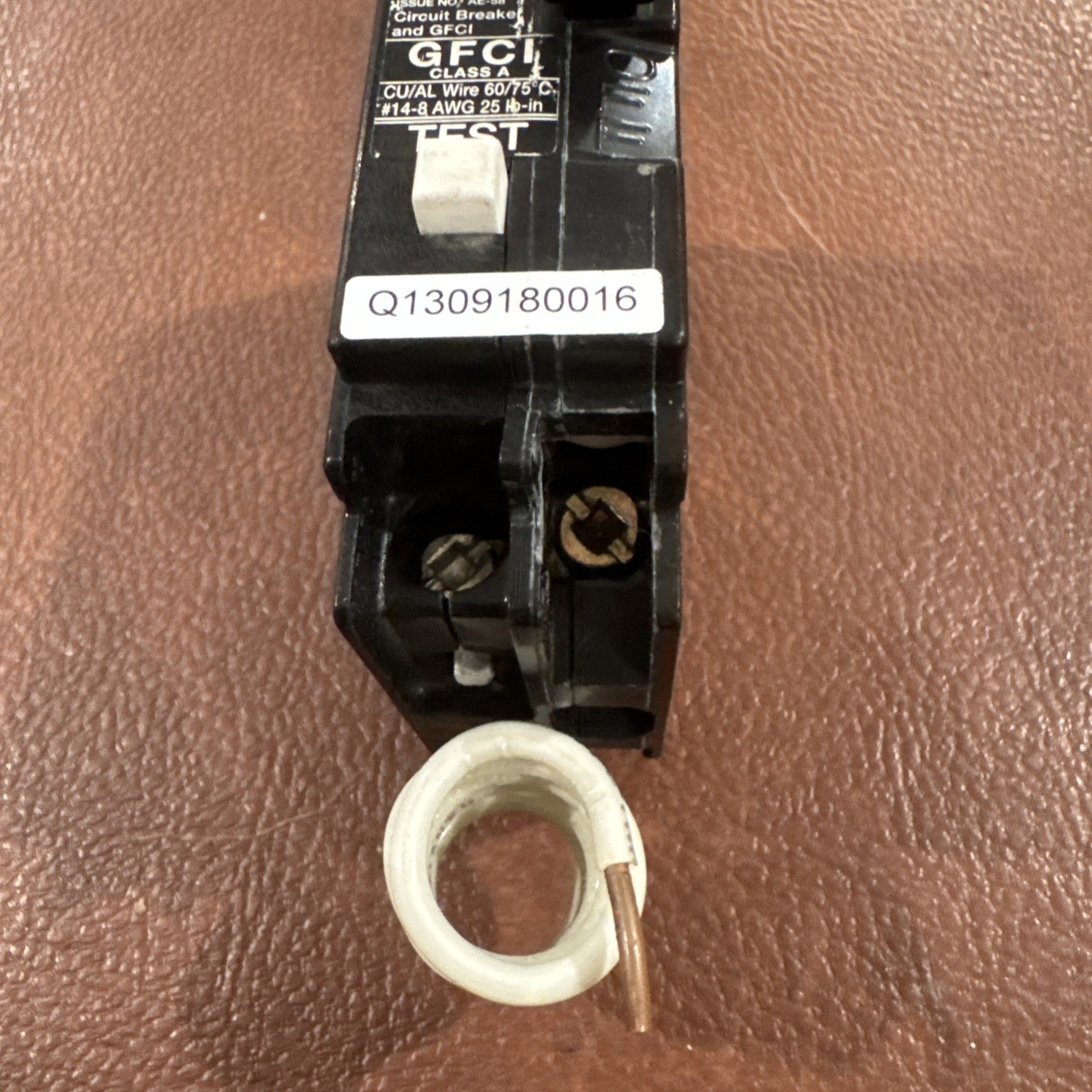 Siemens QPF120 20 Amp 1 Pole 120V Type QPF GFCI Plug In Circuit Breaker 1P 20A